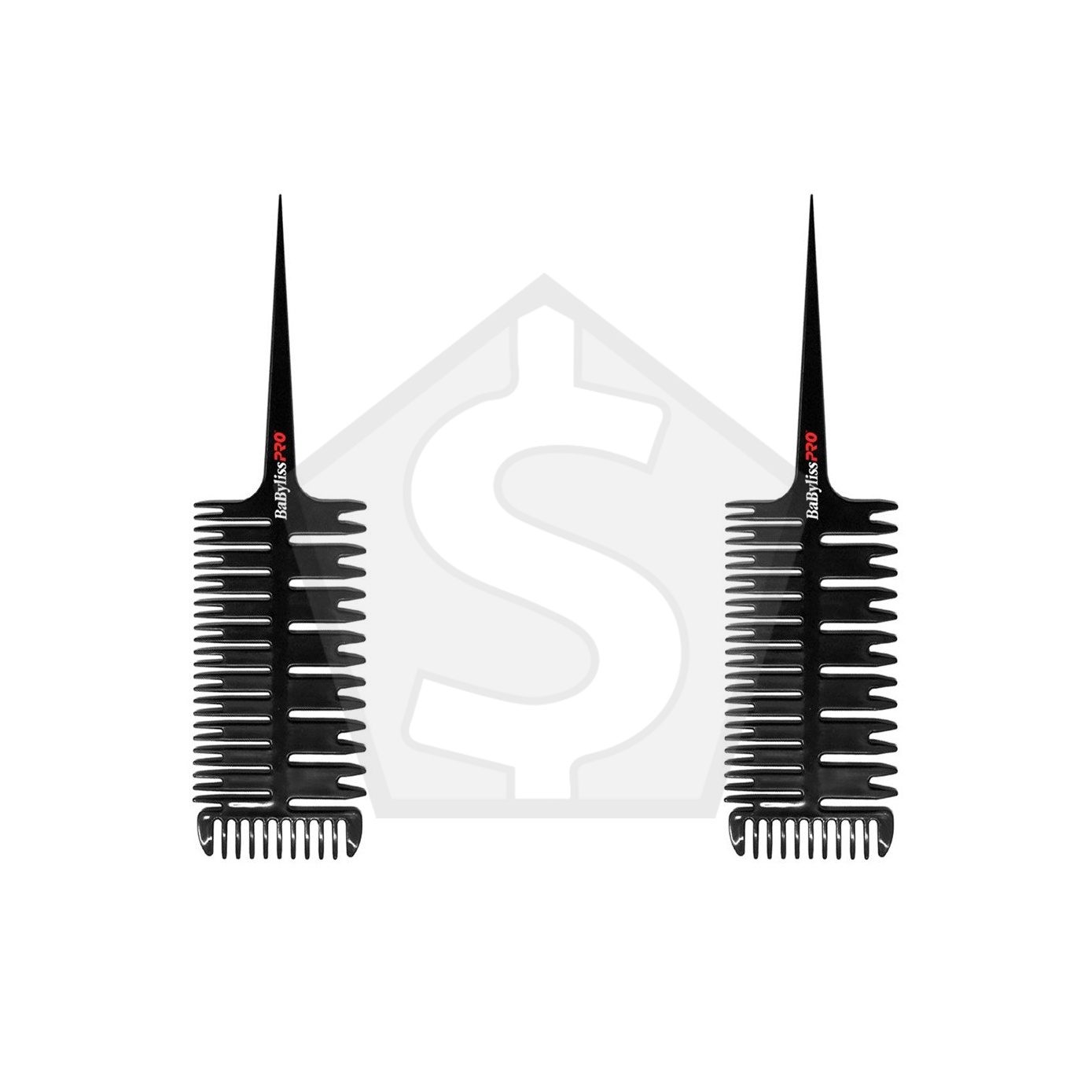 BABYLISS PRO Coloring Comb with Pin tail - Pack of 2