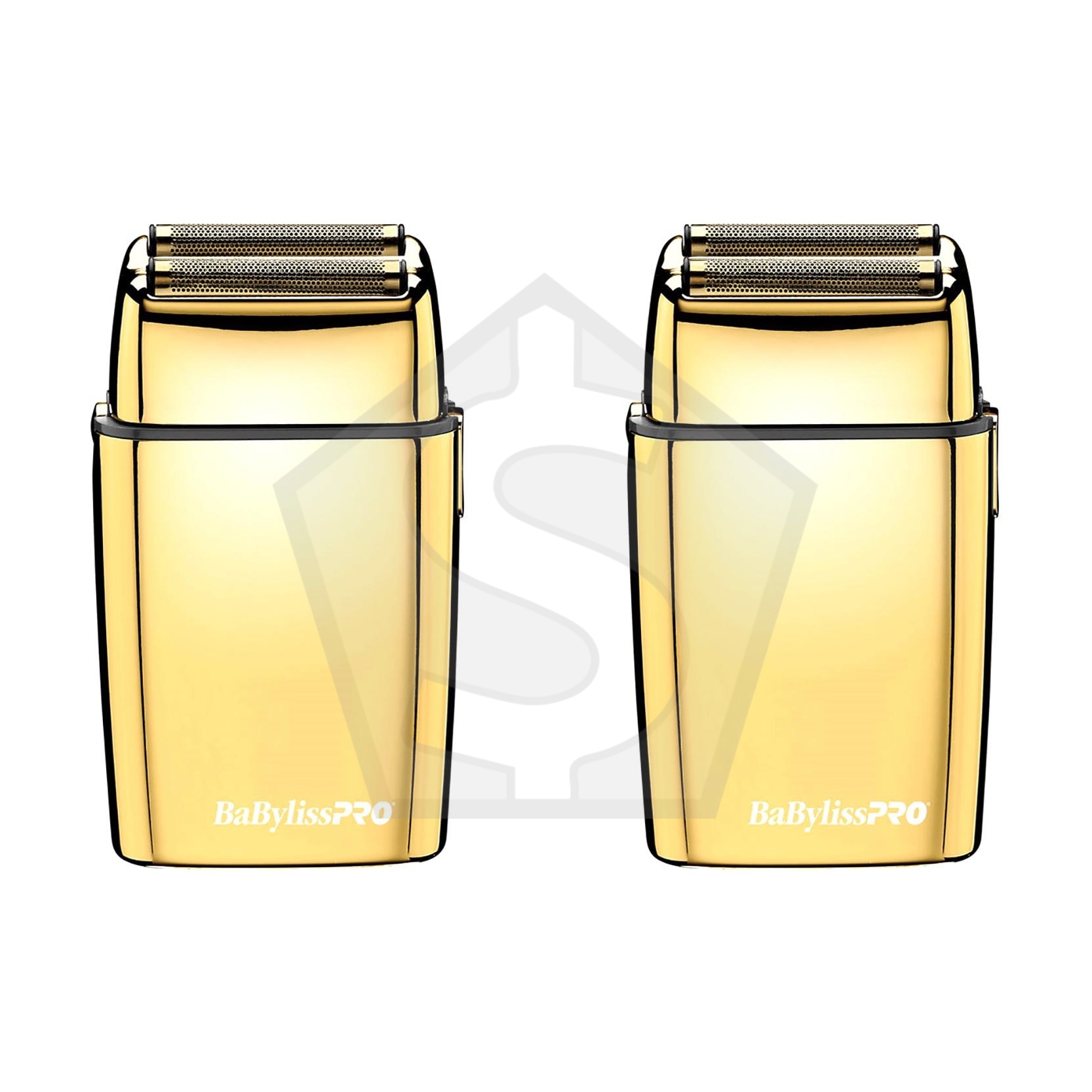 BABYLISS PRO Double Metal  Foil Shaver - Gold - Pack of 2