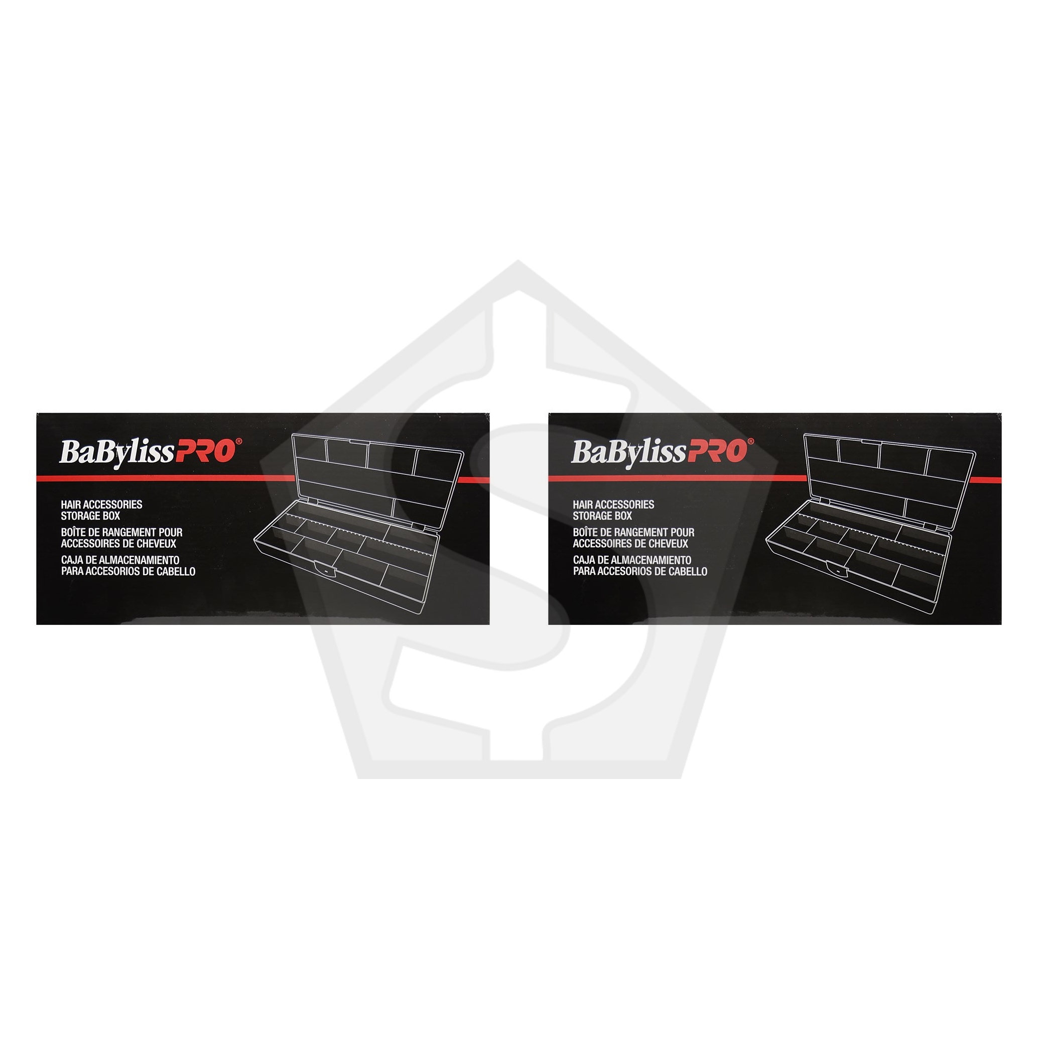 BABYLISS PRO Hair Accessories Storage Box - Pack of 2