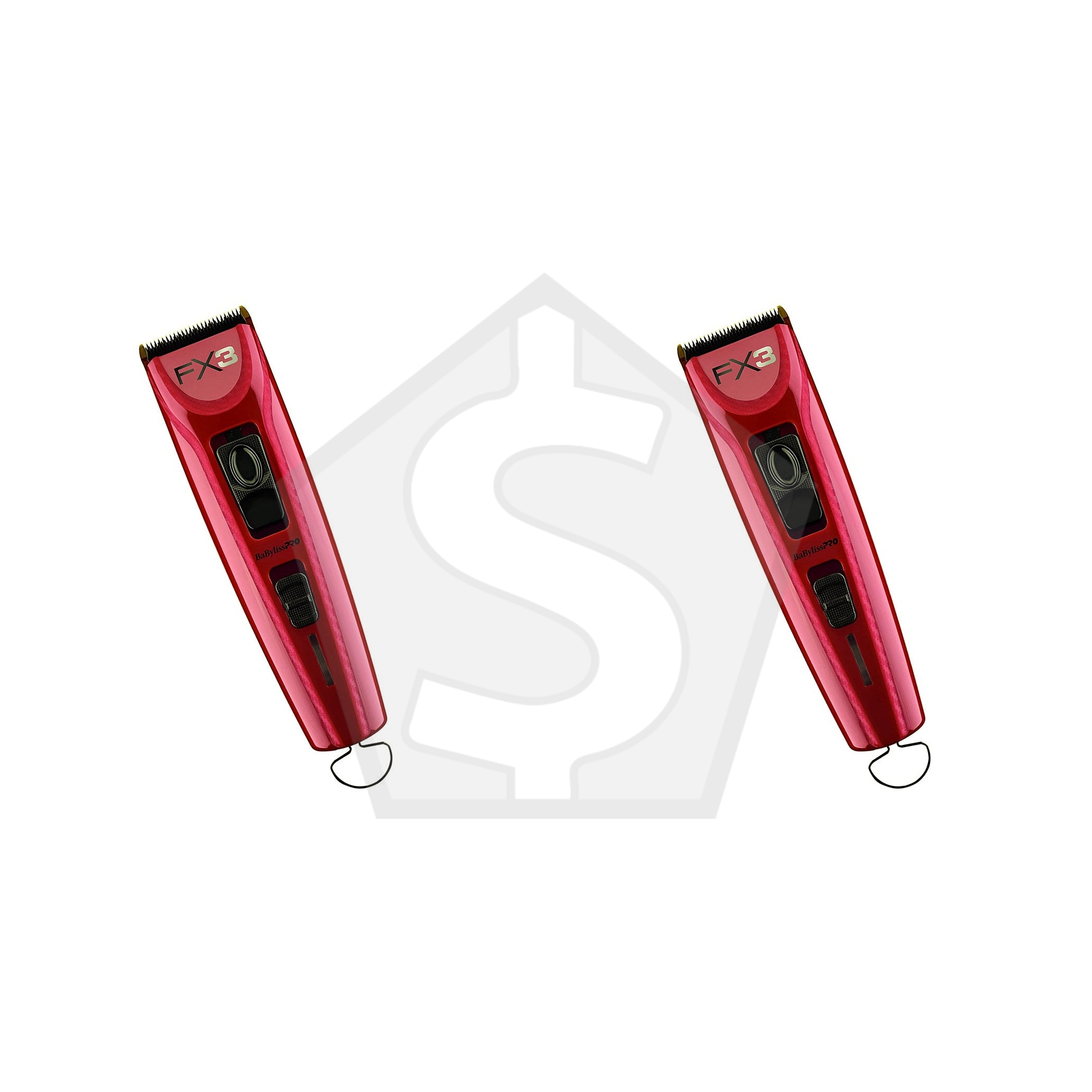 BABYLISS PRO FX3 Professional High Torque Clipper [Ferrari Powered] - Pack of 2