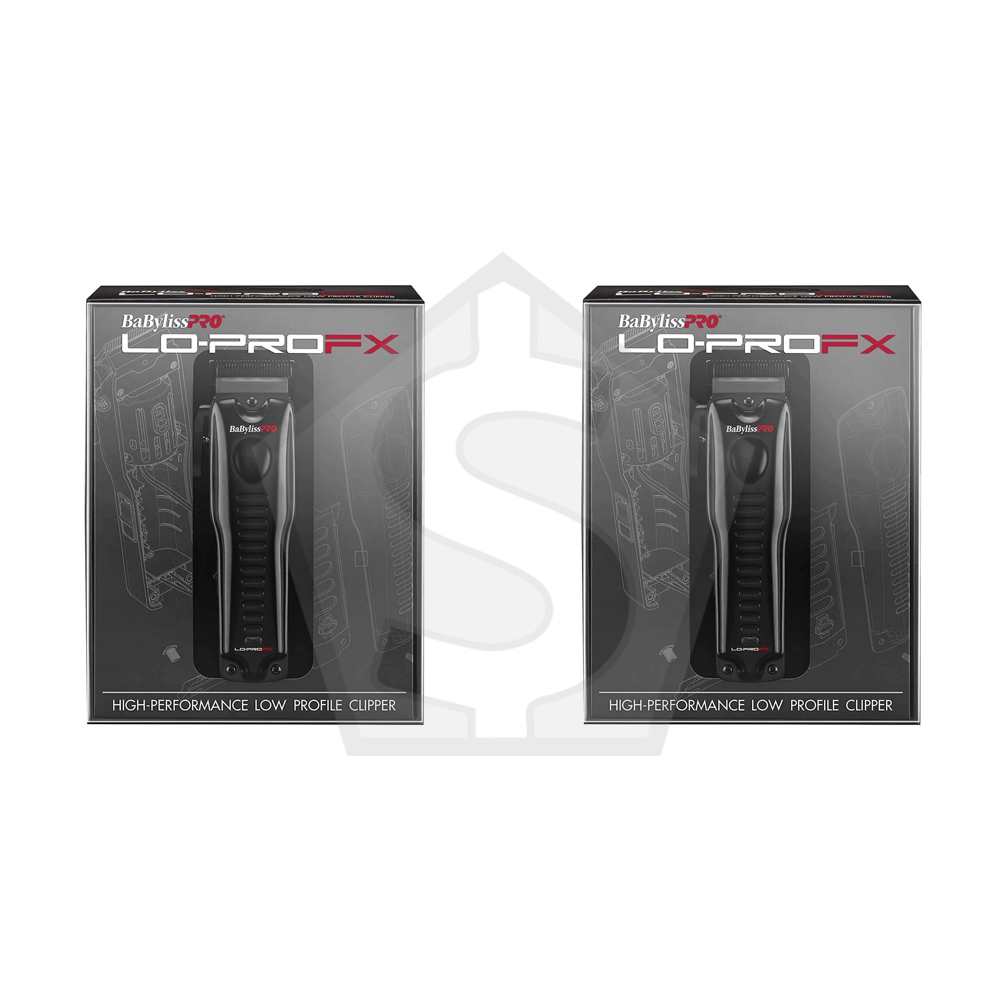 BABYLISS PRO LO-PROFX Clipper - Pack of 2