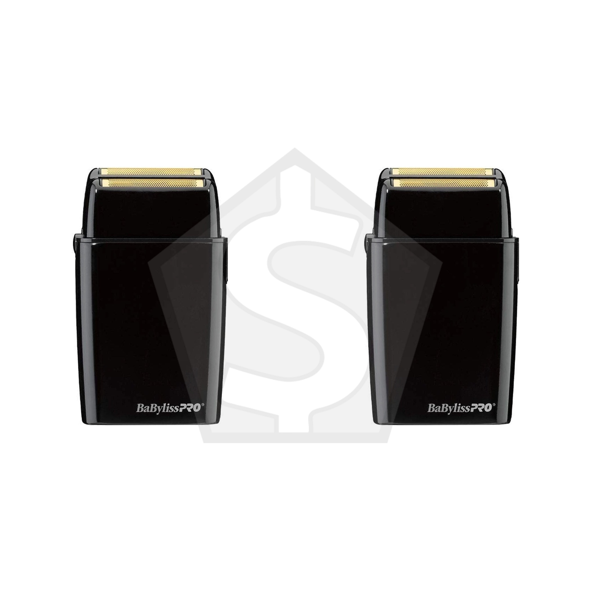 BABYLISS PRO Double Metal  Foil Shaver - Black - Pack of 2