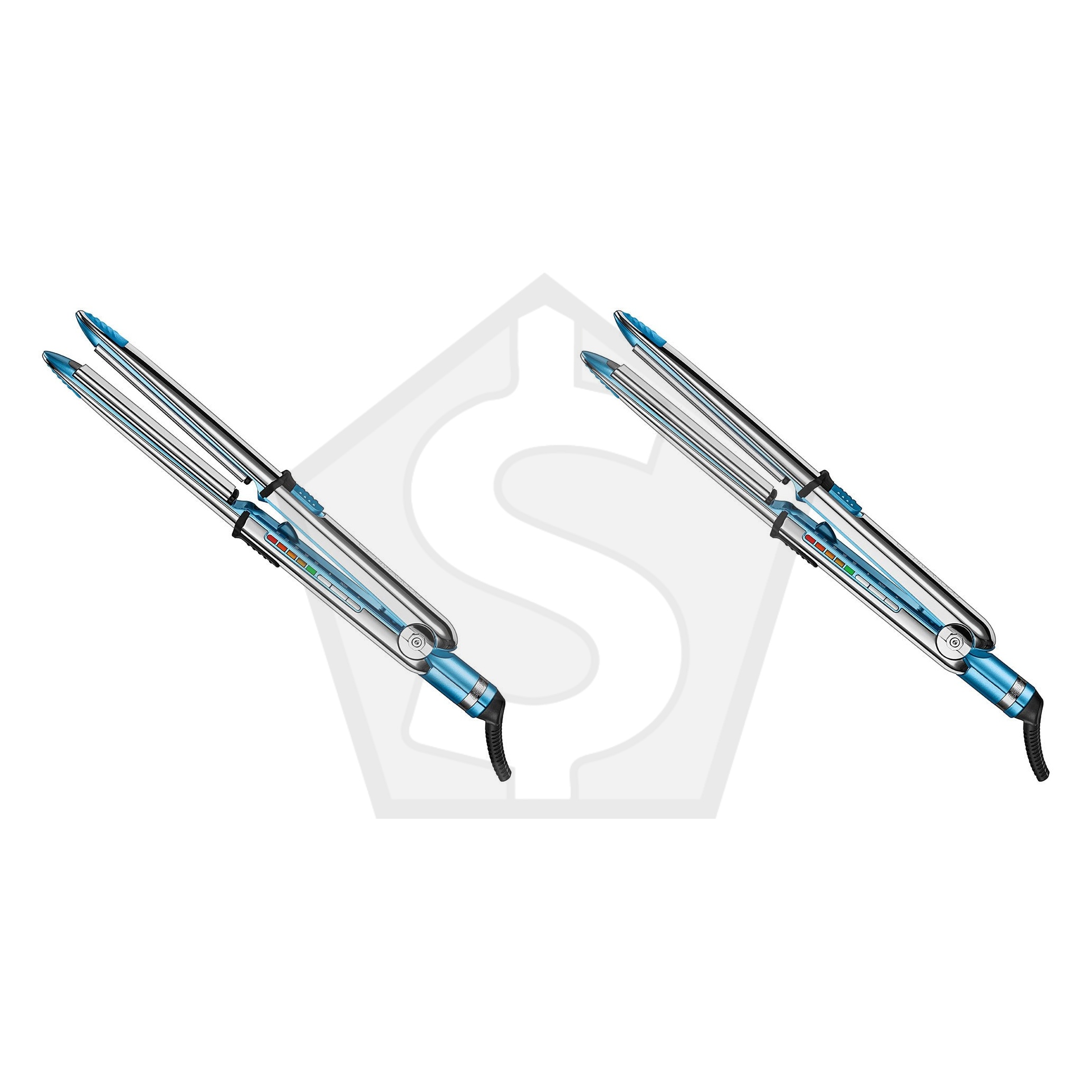 BABYLISS PRO Nano Titanium Optima Flat Irons - 1 1/4" - Pack of 2