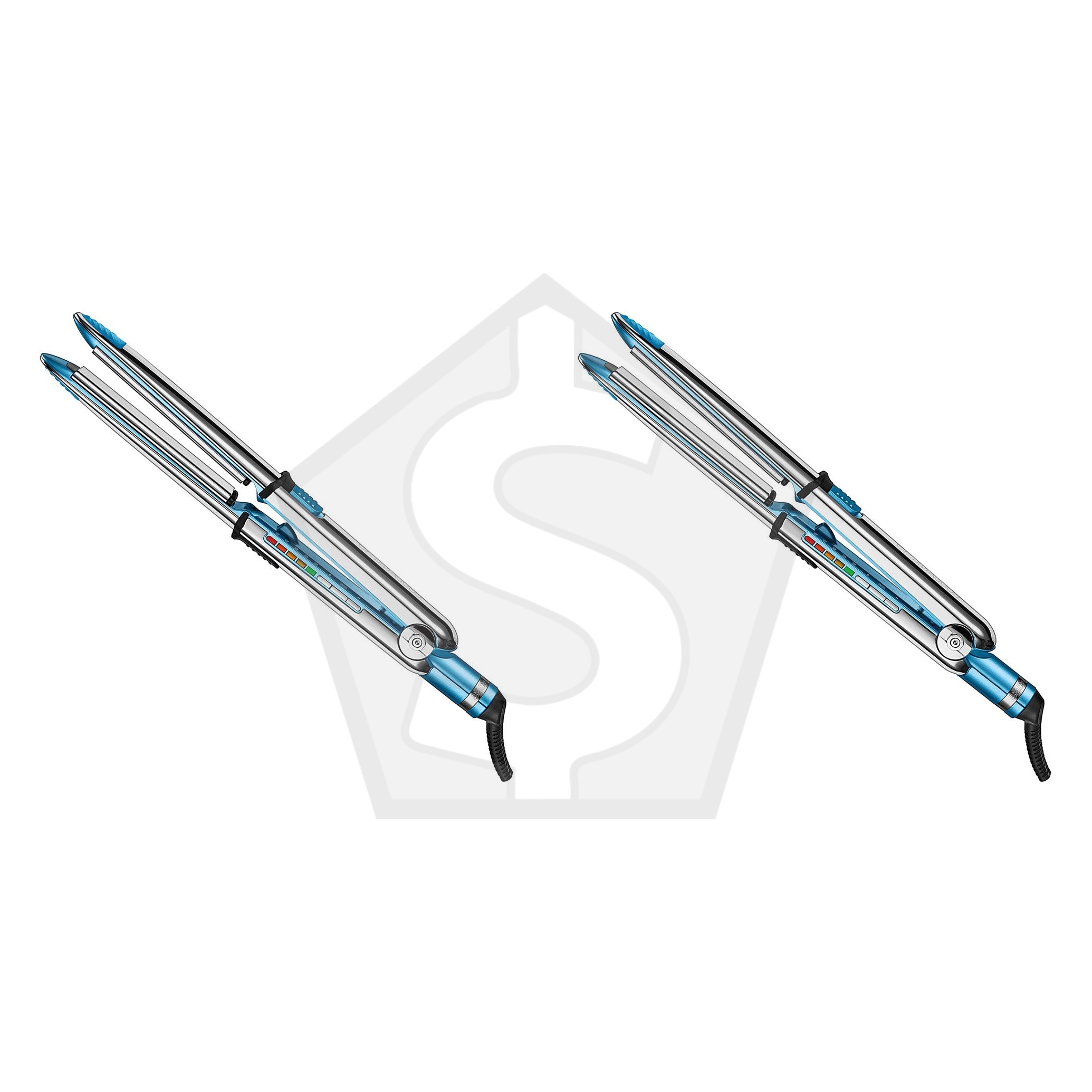 BABYLISS PRO Nano Titanium Optima Flat Irons - 1" - Pack of 2