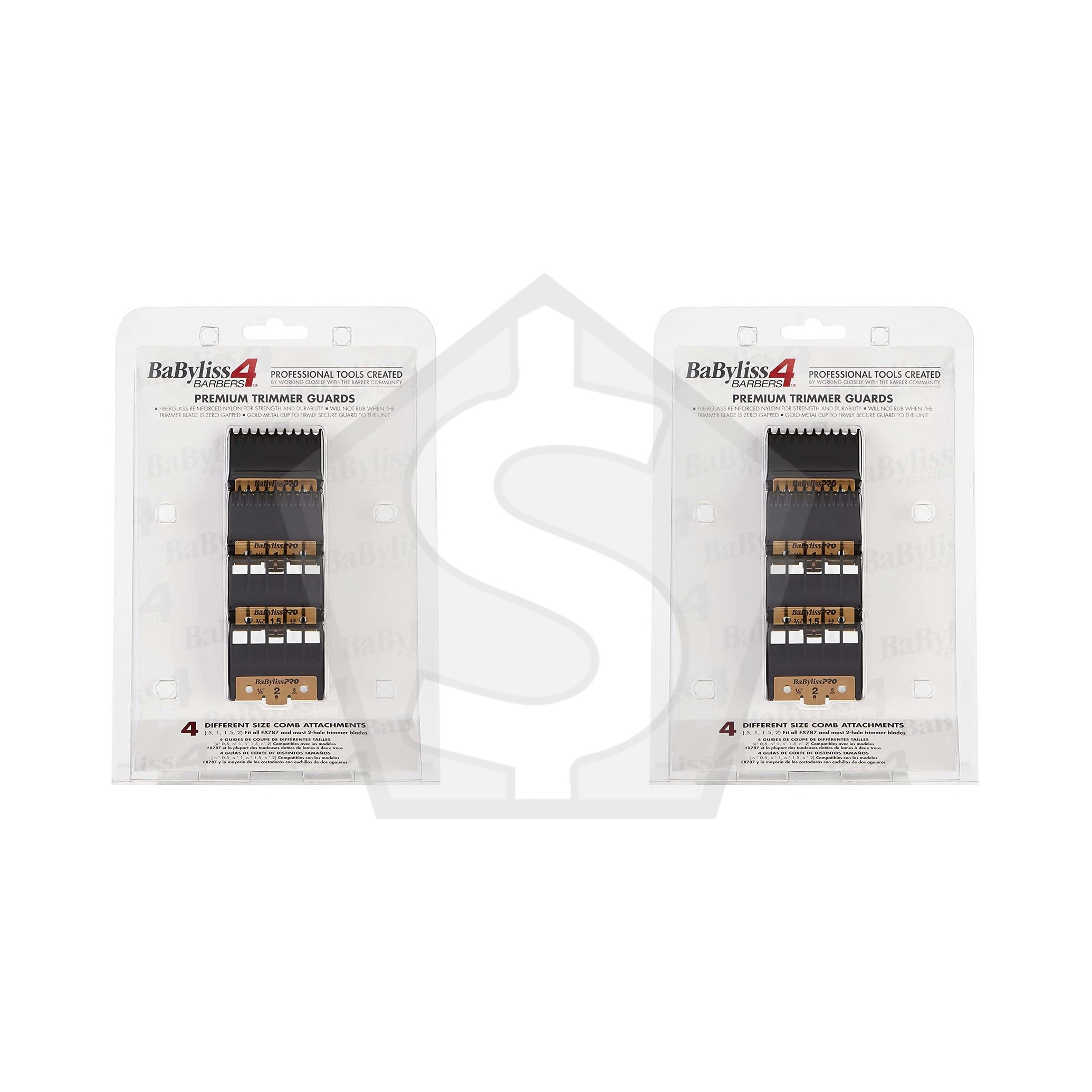 BABYLISS PRO  Premium Trimmer Guards - Pack of 2