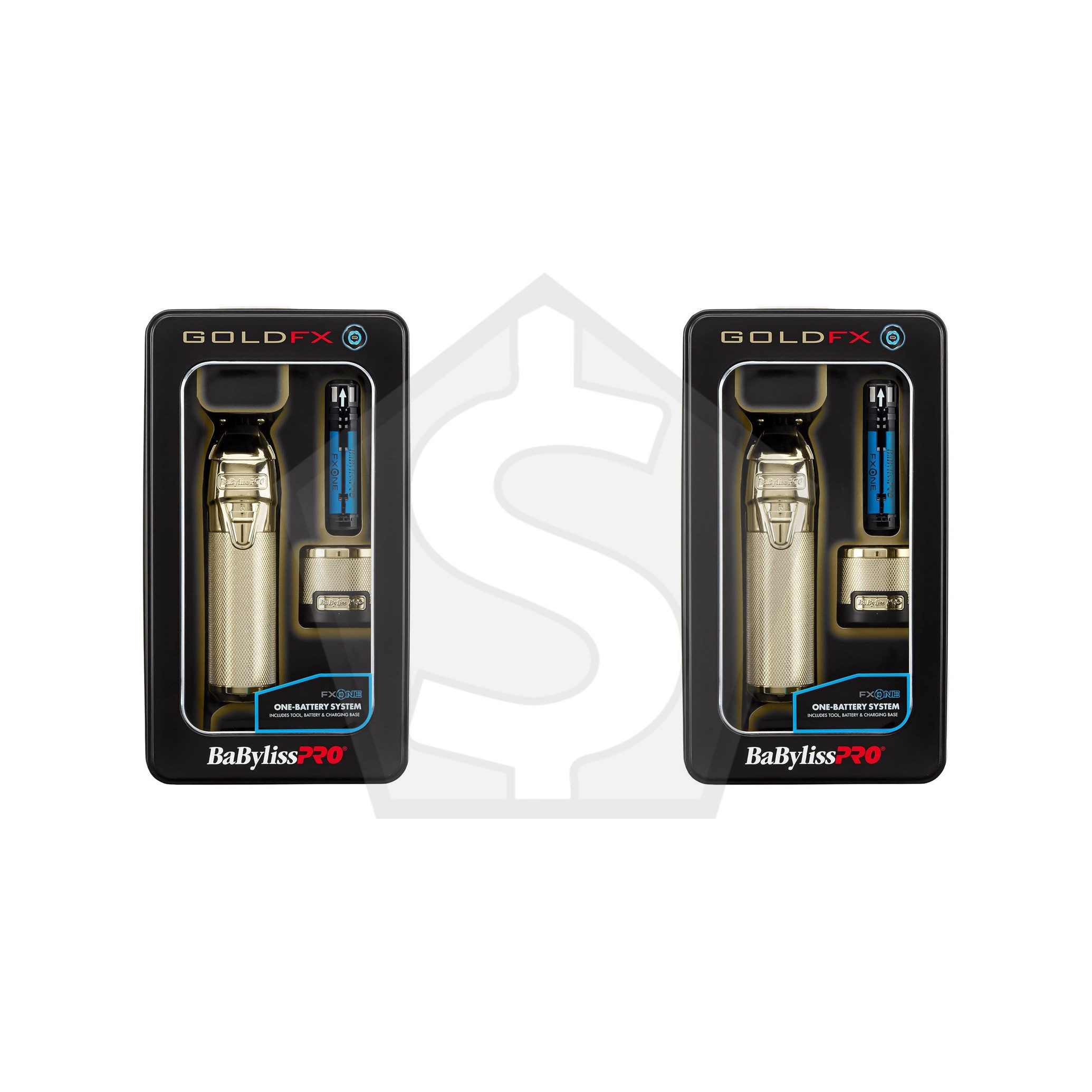 BABYLISS PRO FXONE Metal Trimmer - GOLDFX - Pack of 2