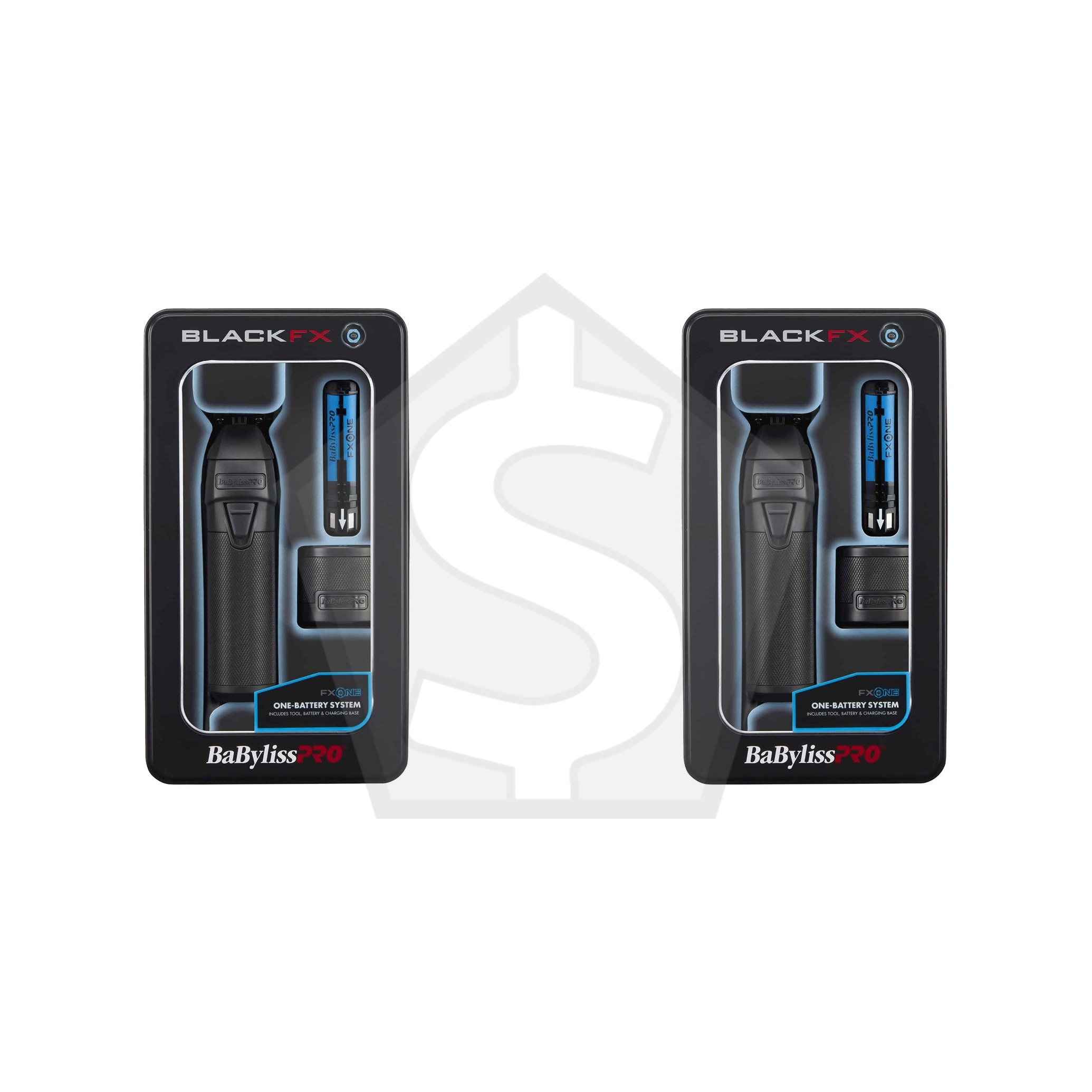 BABYLISS PRO FXONE Metal Trimmer - BLACKFX - Pack of 2