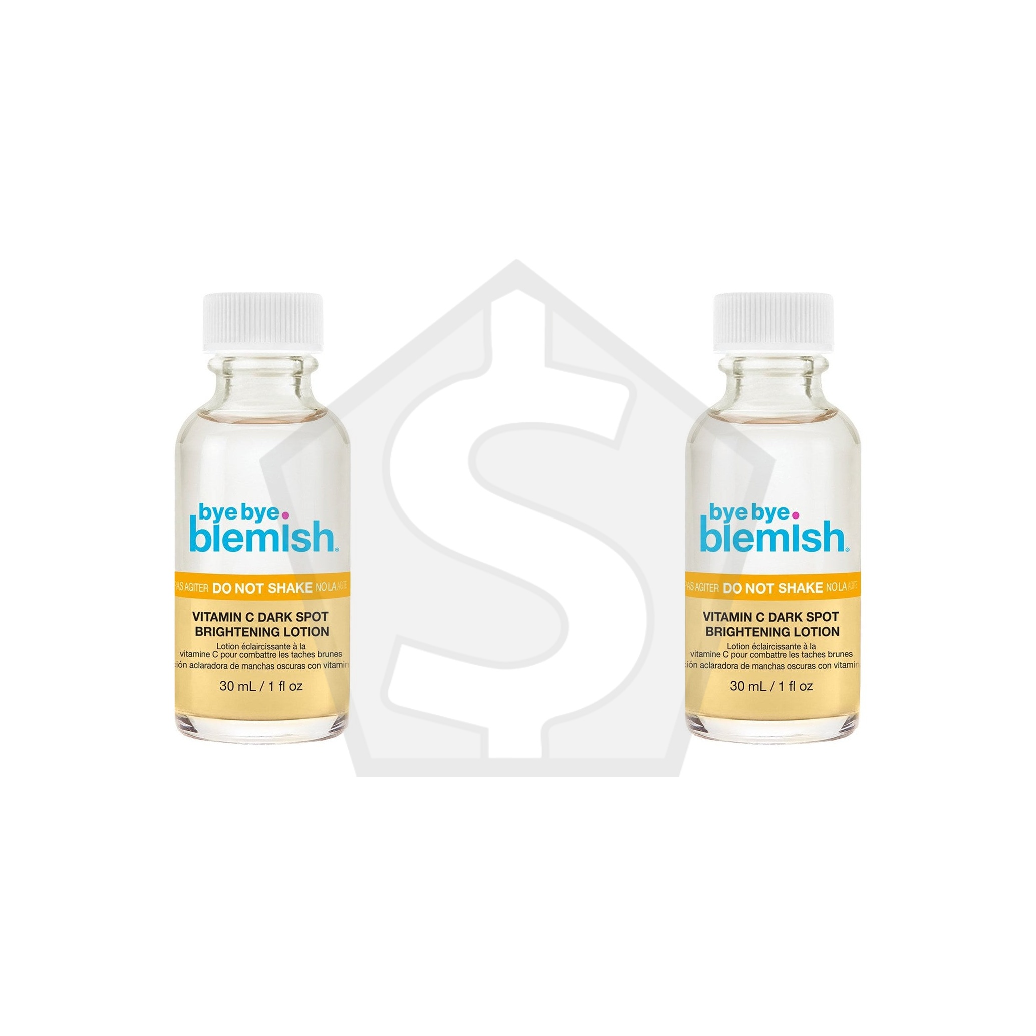 BYE BYE BLEMISH Vitamin C Dark Spot Brightening Lotion (1oz) - Pack of 2