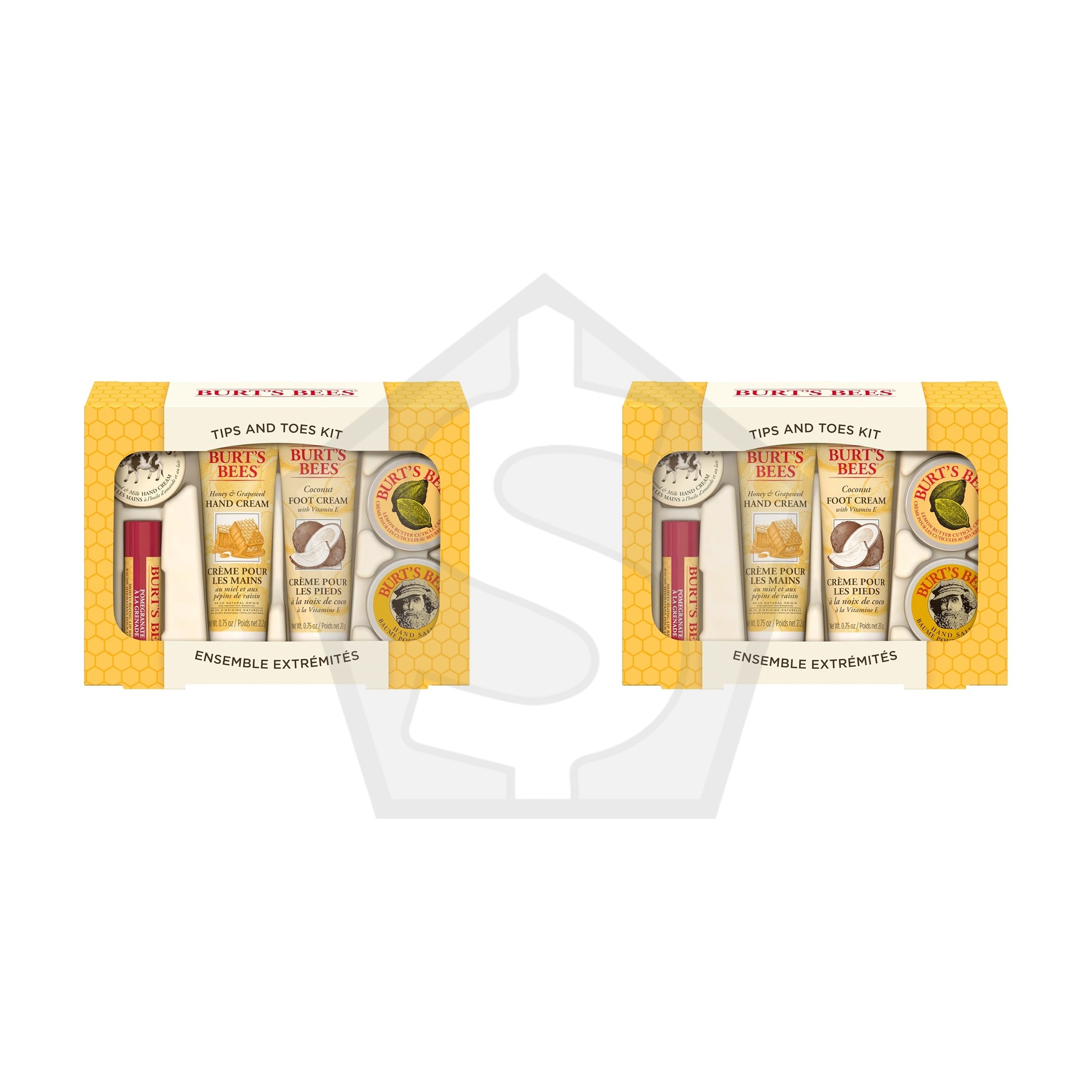 Bundle of 2 - BURT'S BEES Tips & Toes Kit