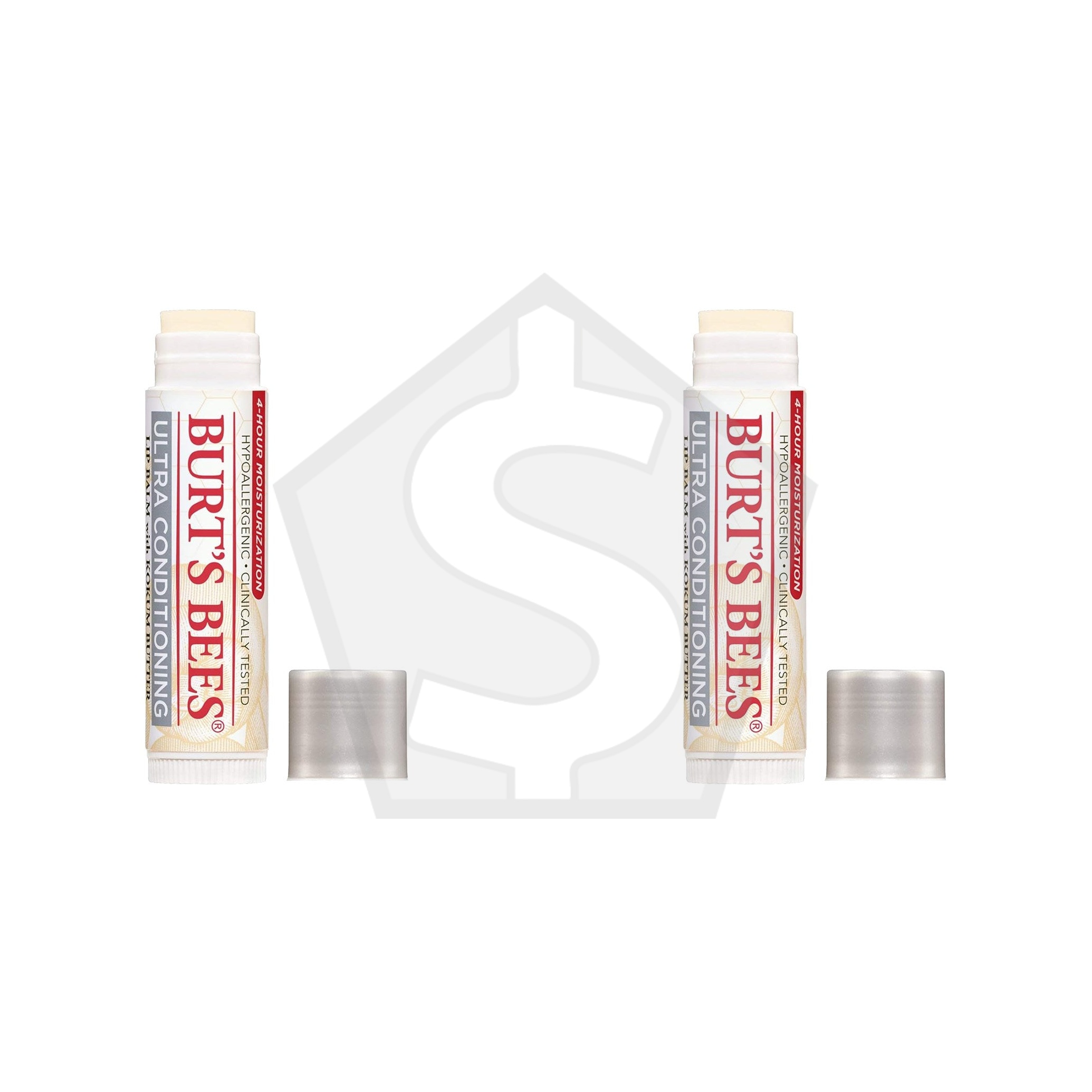 BURT'S BEES Lip Balm Blister (0.15oz) - Ultra Conditioning - Pack of 2