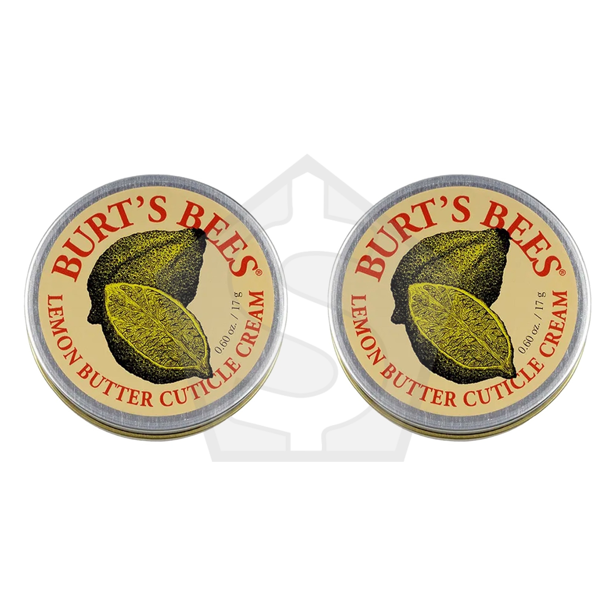 BURT'S BEES Lemon Butter Cuticle Cream (0.6oz) - Pack of 2