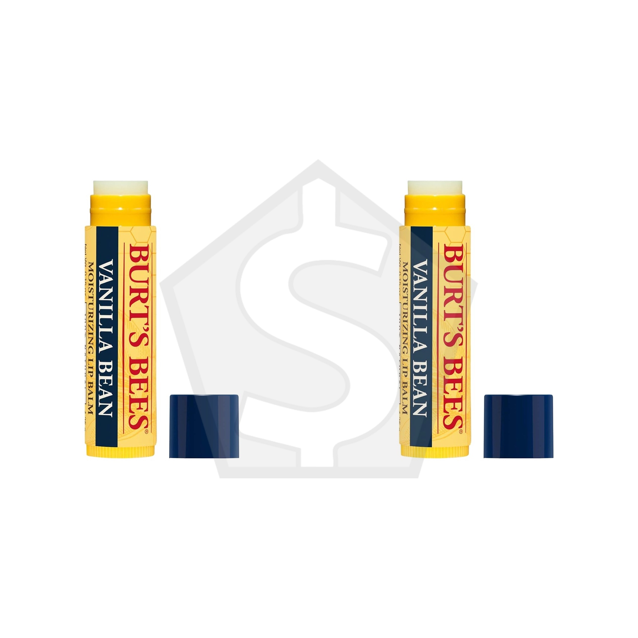Bundle of 2 - BURT'S BEES Lip Balm Blister (0.15oz) - Vanilla Bean
