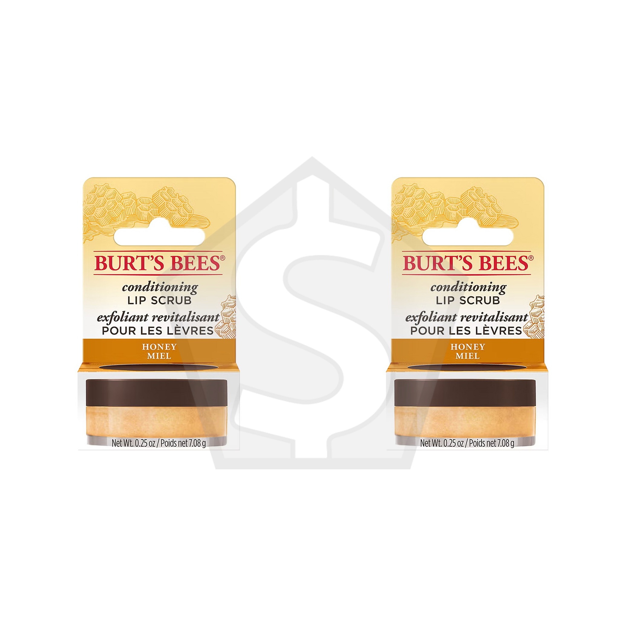 BURT'S BEES Conditioning Lip Scrub (025oz) - Pack of 2