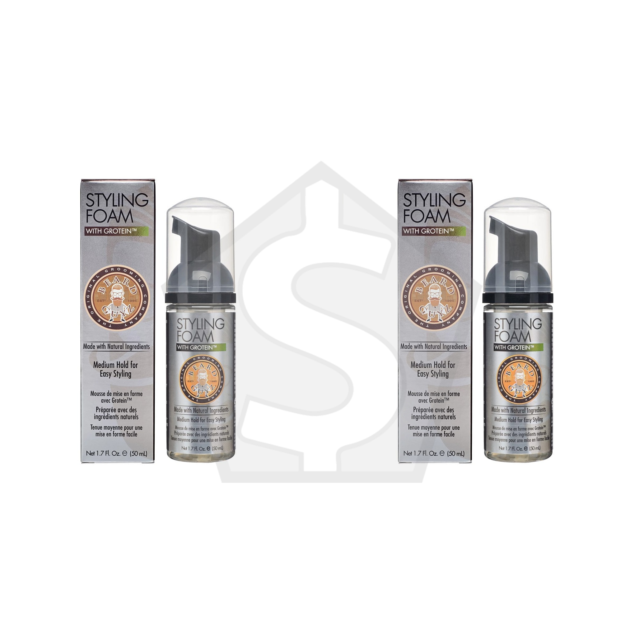 BEARD GUYZ  Styling Foam (1.7oz) - Pack of 2