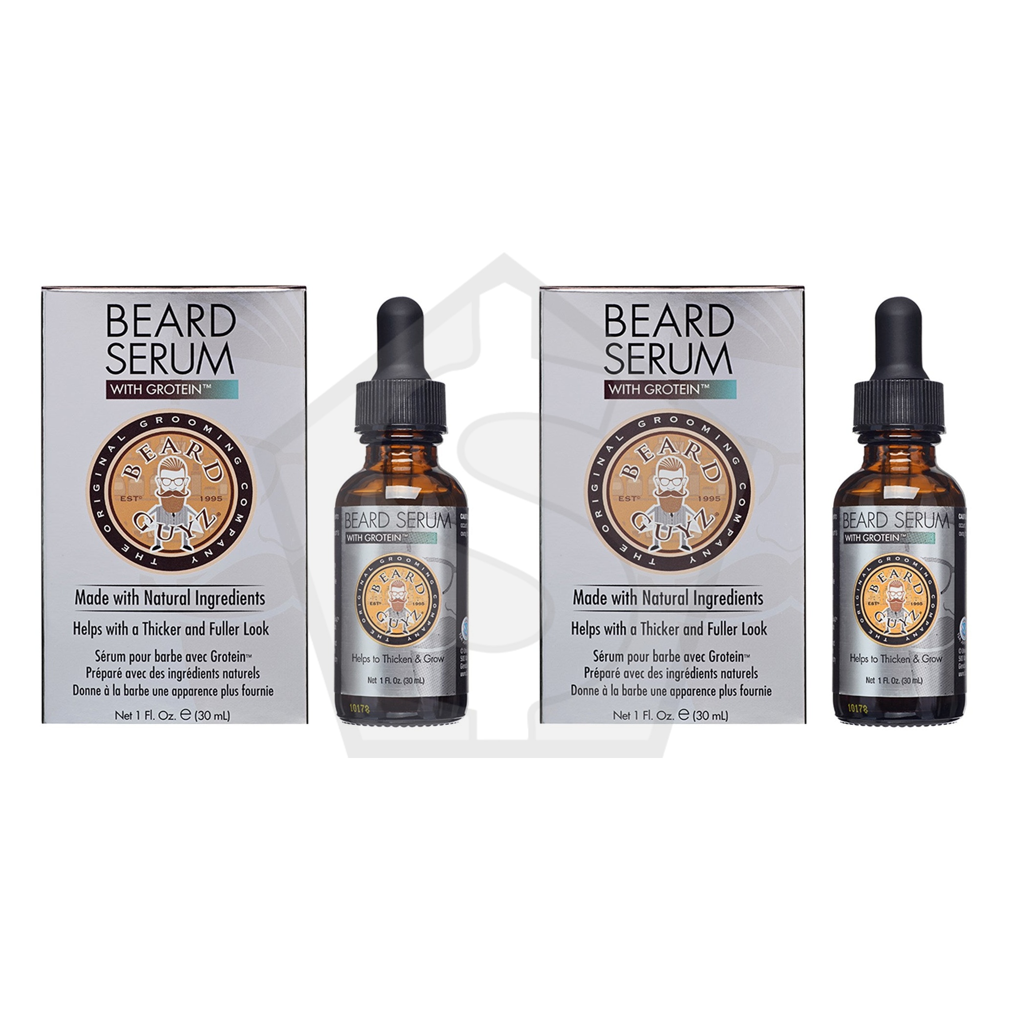 BEARD GUYZ  Beard Serum with Grotein (1oz) - Pack of 2