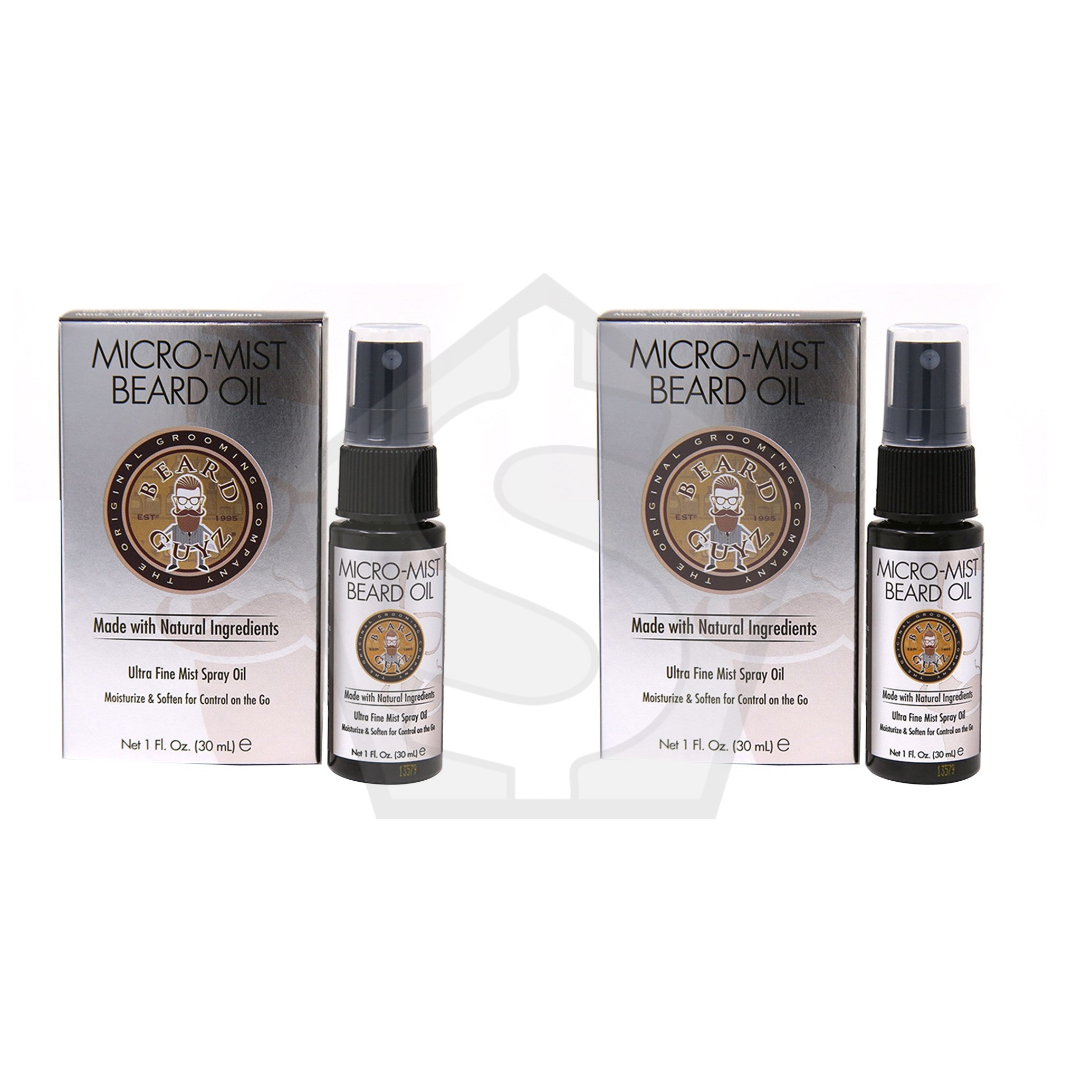 BEARD GUYZ Micro Mist Beard Oil (1oz) - Pack of 2