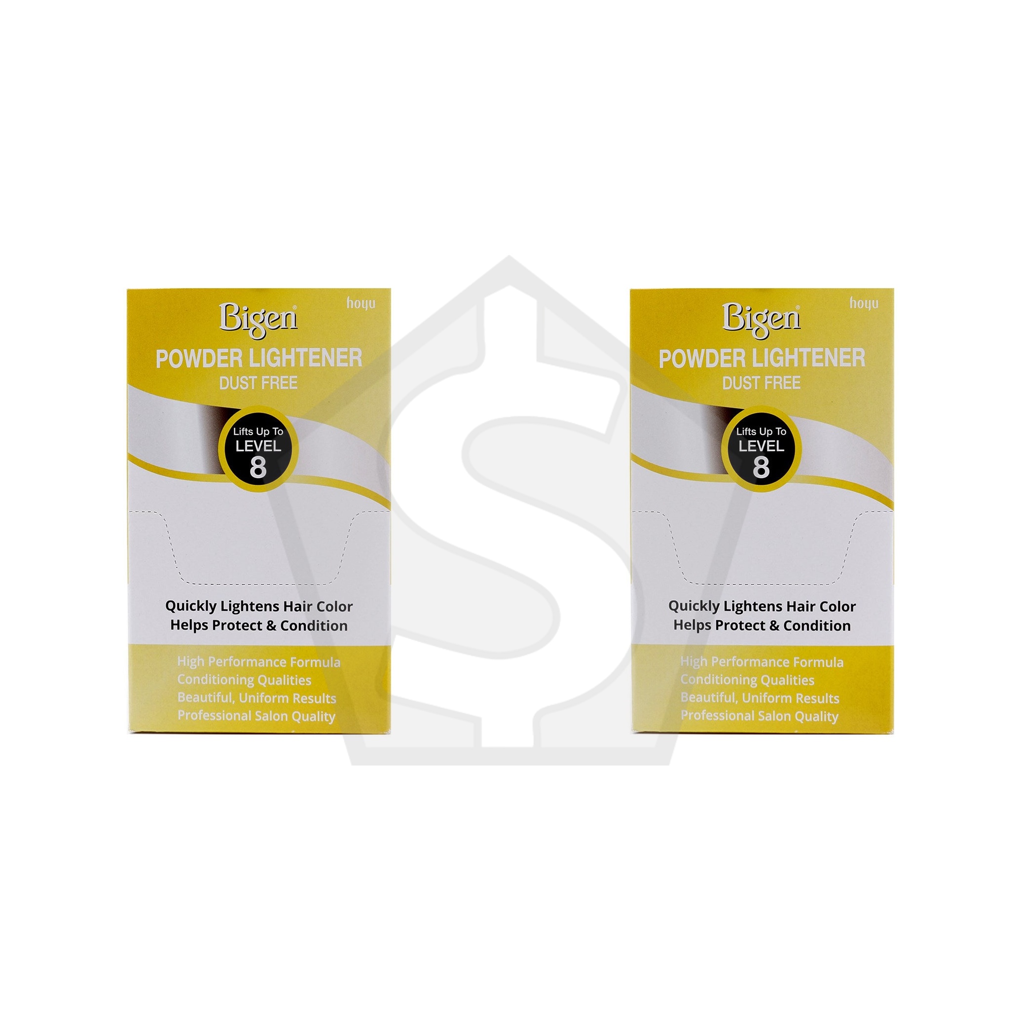 BIGEN Dust Free Powder Lightener Packet (1oz) - Pack of 2