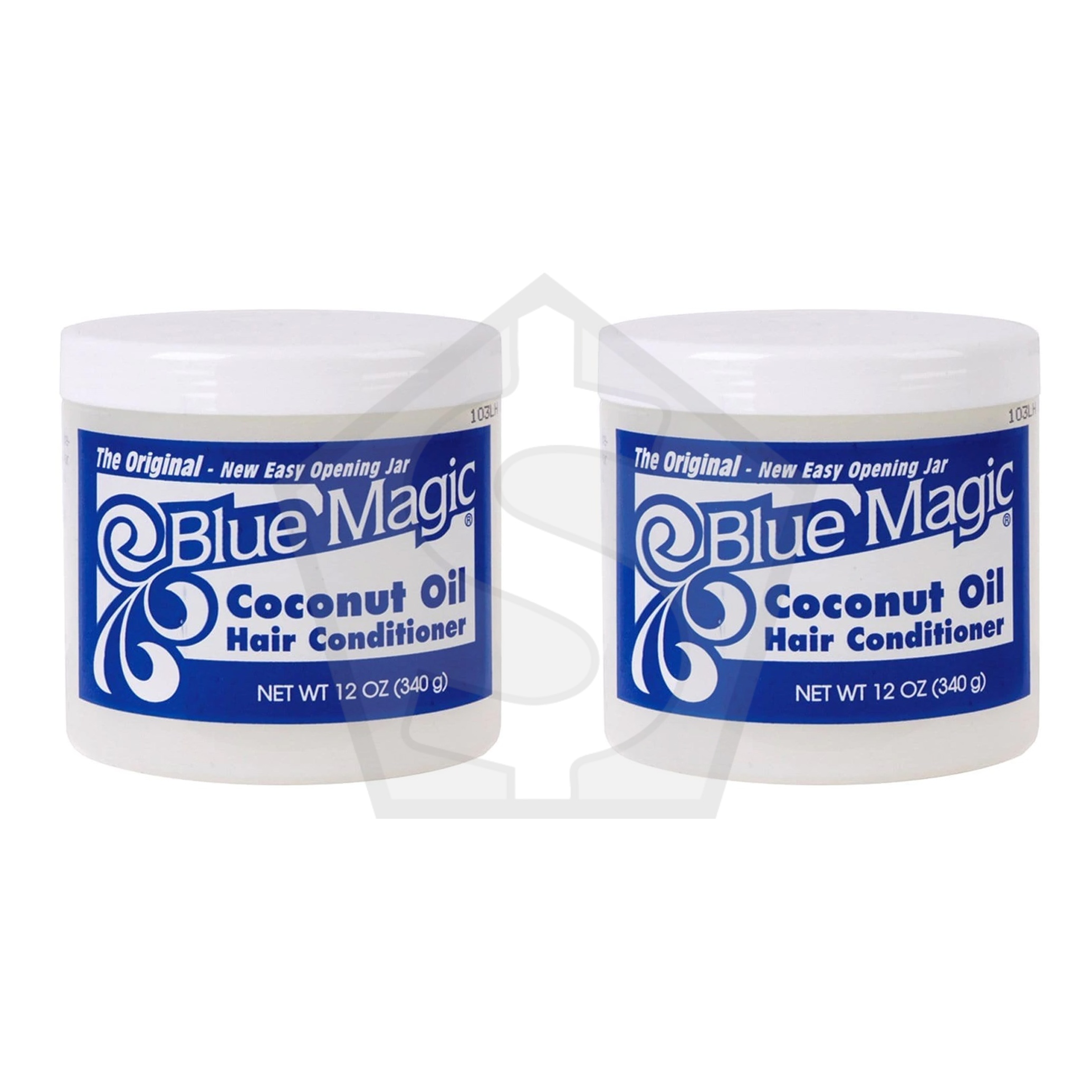 BLUE MAGIC Coconut Oil  Hair Conditioner (12oz) - Pack of 2