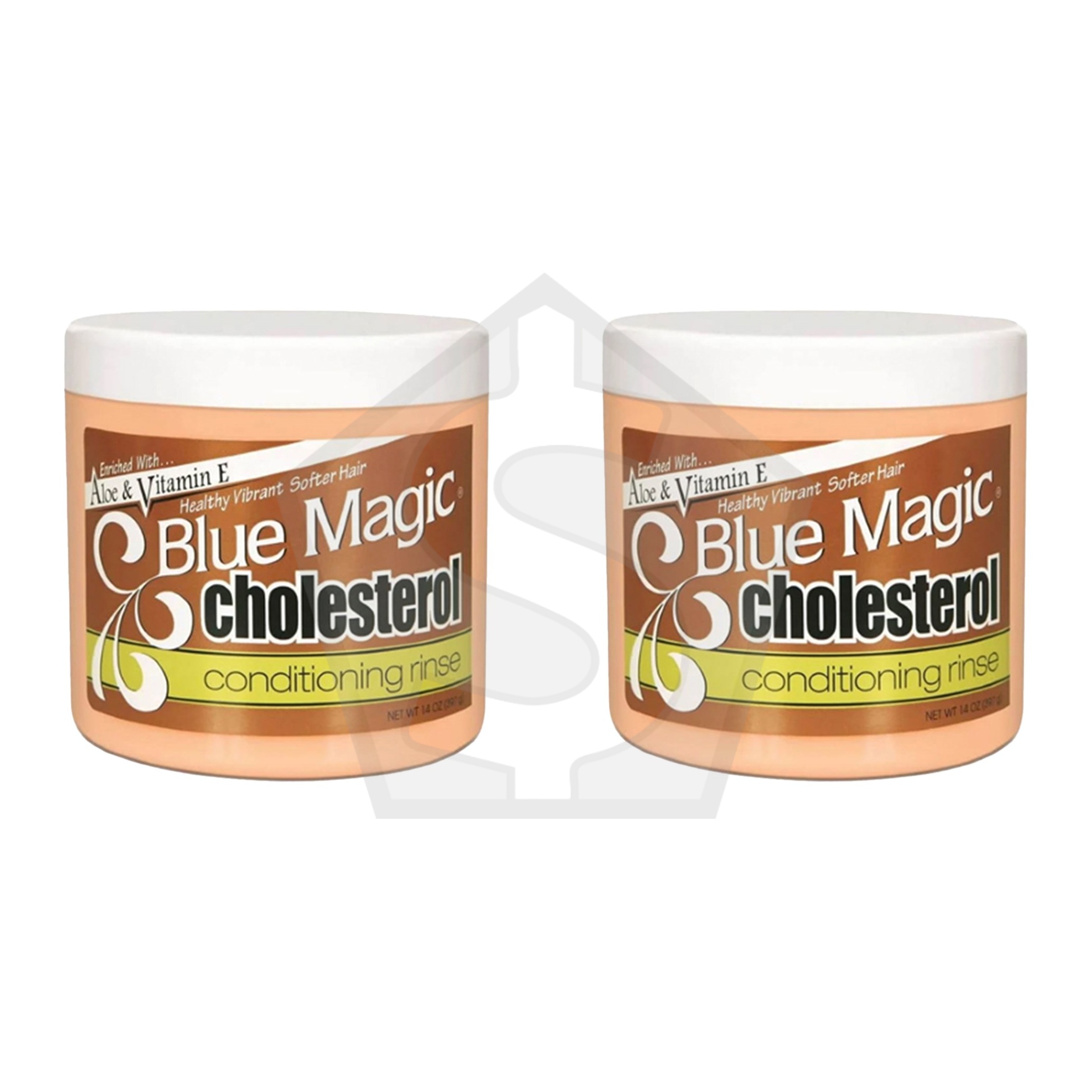BLUE MAGIC Cholesterol Conditioning Rinse (14oz) - Pack of 2