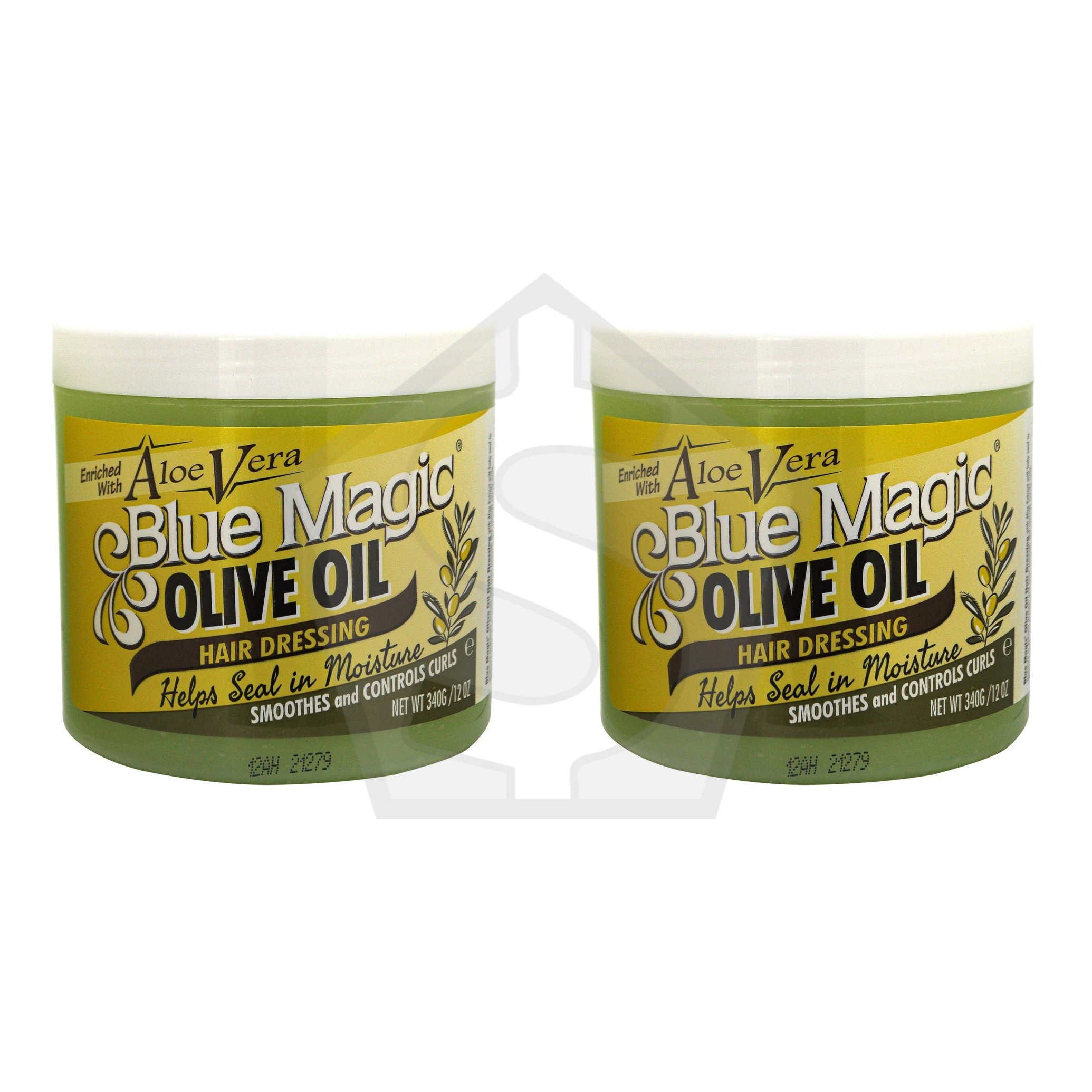Bundle of 2 - BLUE MAGIC Olive Oil Hair Dressing (12oz)