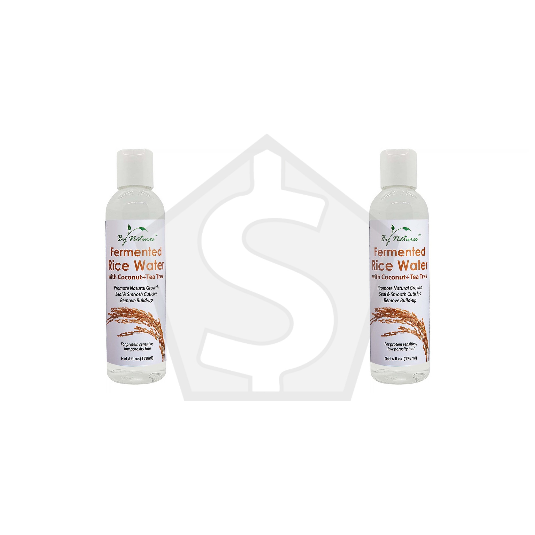 BY NATURES Fermented Rice Water (6oz) - Pack of 2