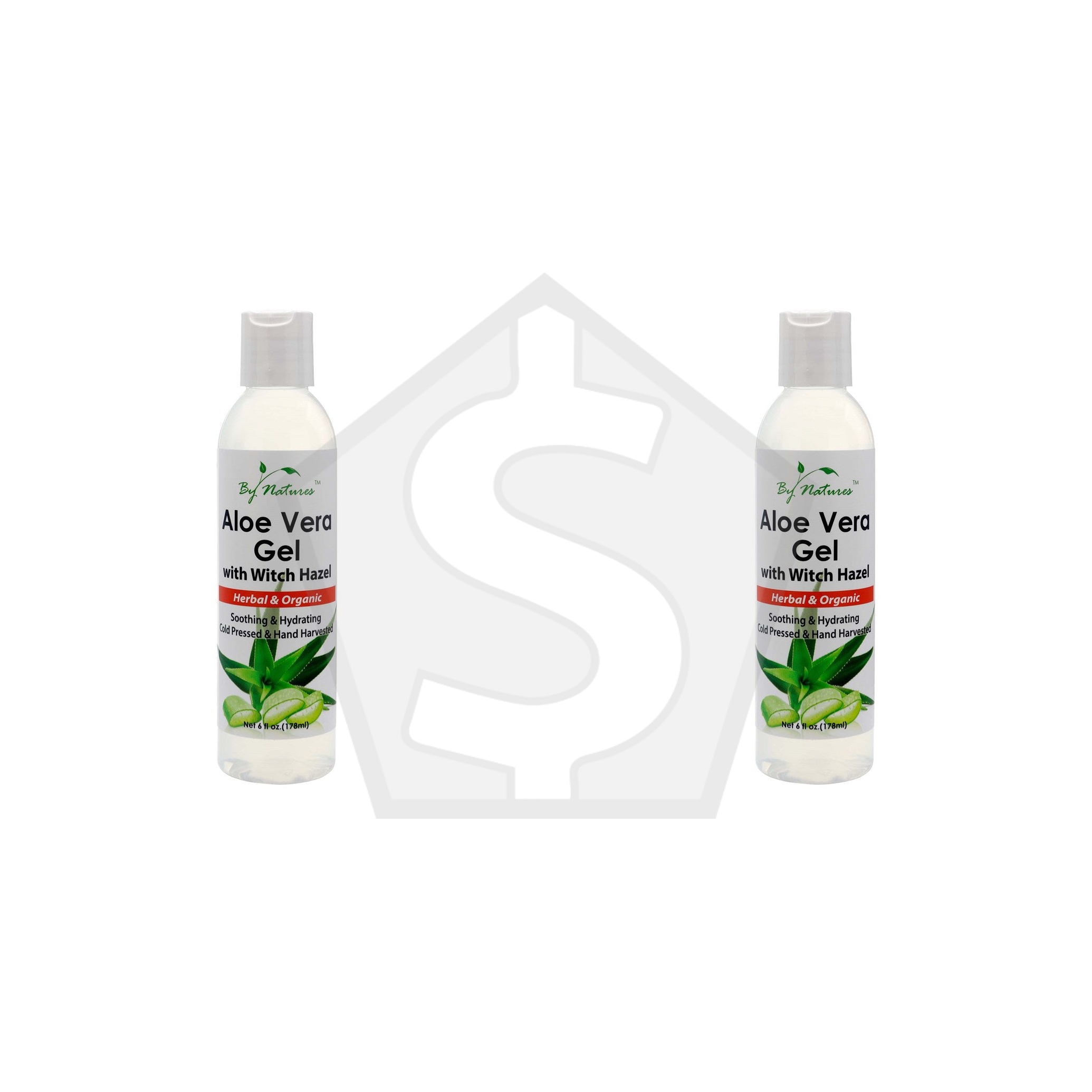 BY NATURES Aloe Vera Gel (6oz) - Pack of 2