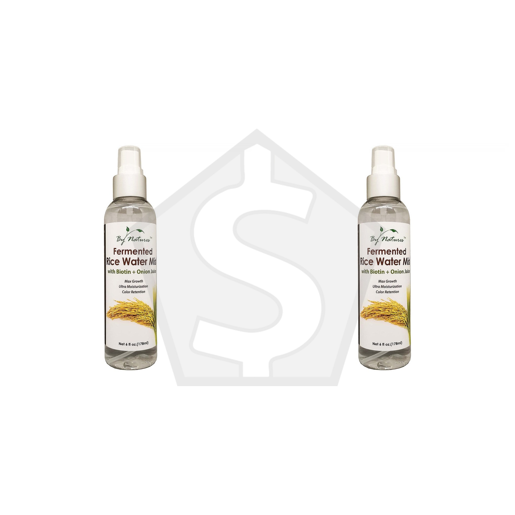 BY NATURES Fermented Rice Water Mist (6oz) - Pack of 2