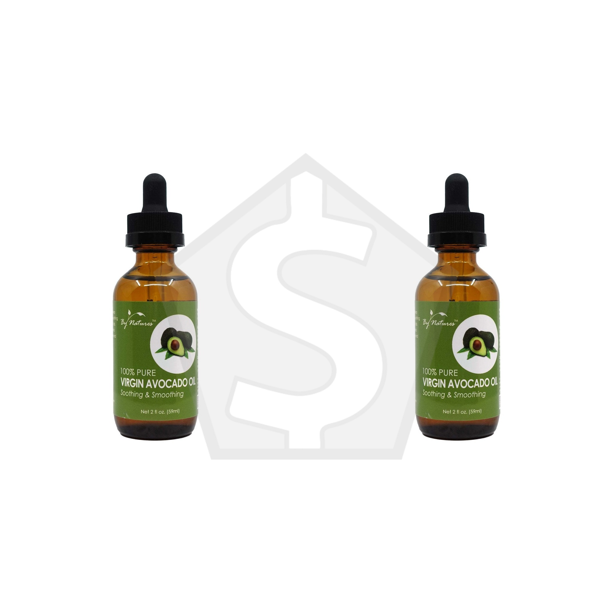BY NATURES 100% Pure Virgin Avocado Oil (2oz) - Pack of 2