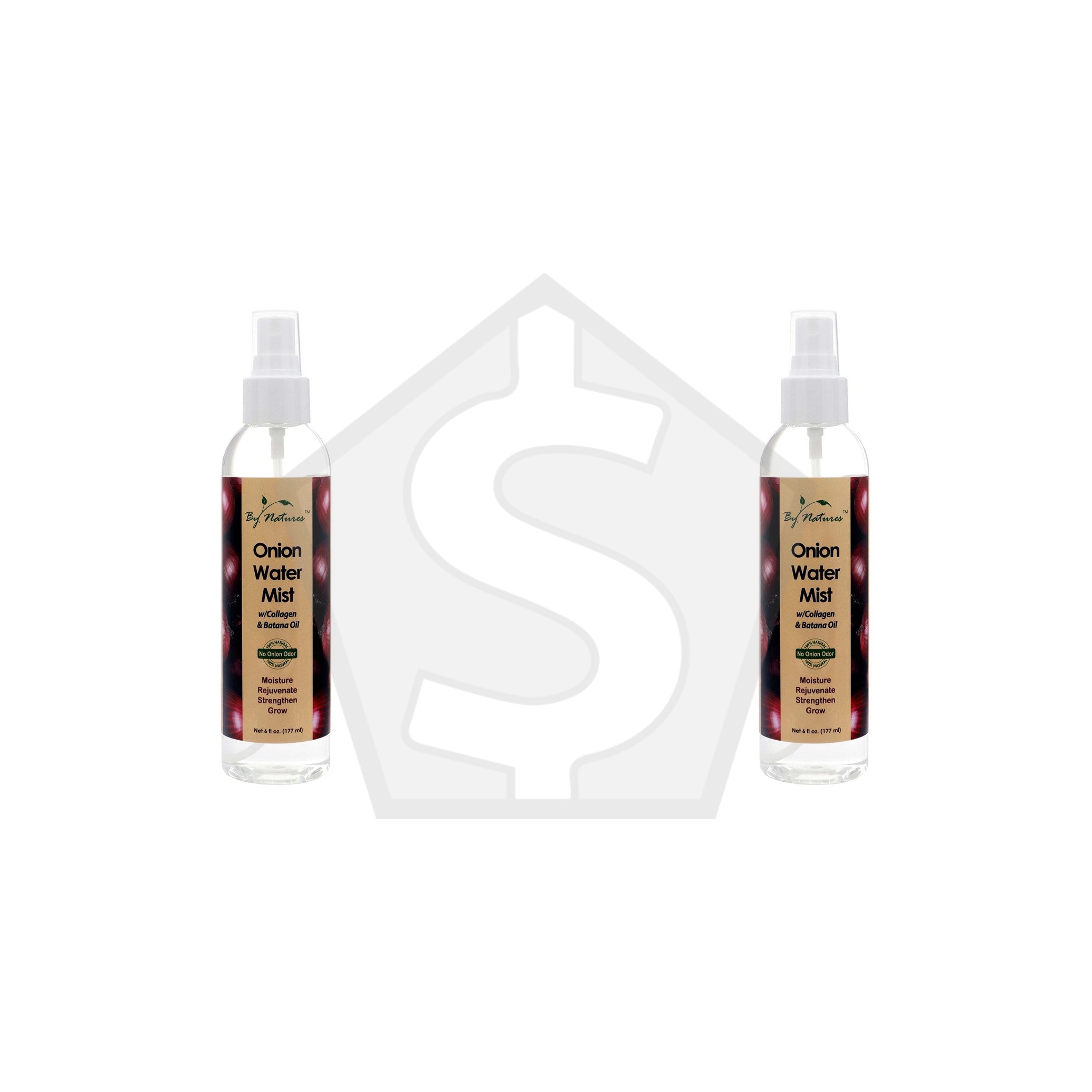 BY NATURES Onion Water Mist (6oz) - Pack of 2
