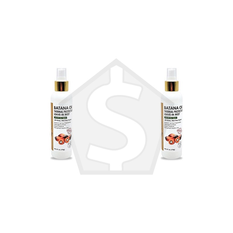 BY NATURES Batana Themal Protection Leave-In Mist (6oz) - Pack of 2