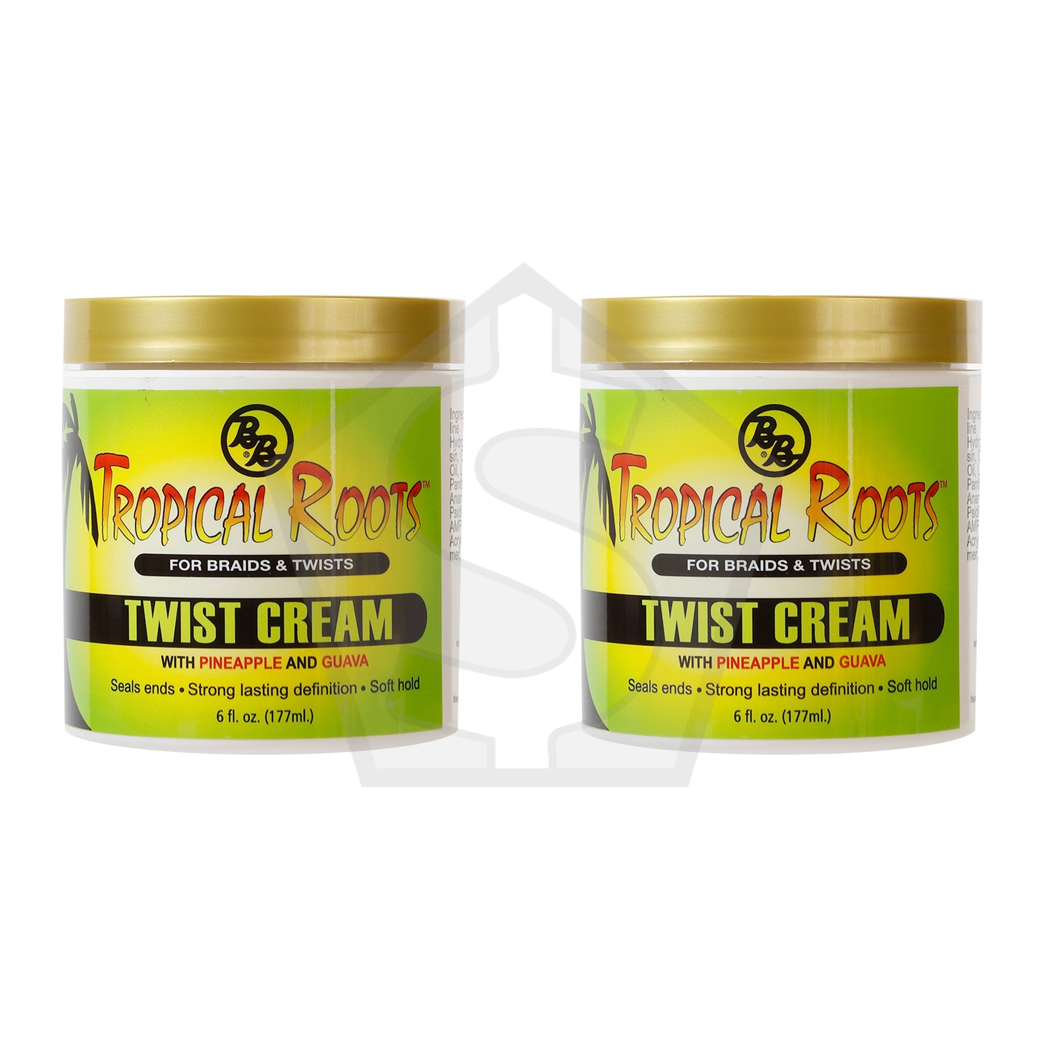Bundle of 2 - BRONNER BROTHERS Tropical Roots Twist Cream (6oz)