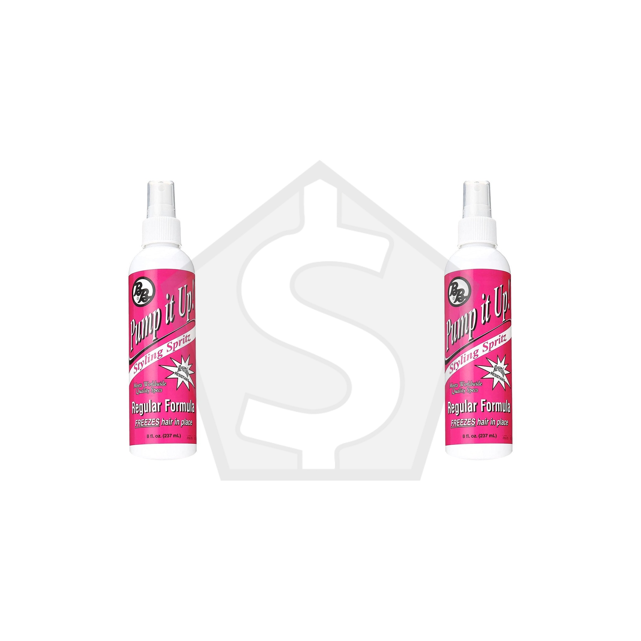 BRONNER BROTHERS Pump It Up Spritz [Reg] (8oz) - 55% VOC - Pack of 2