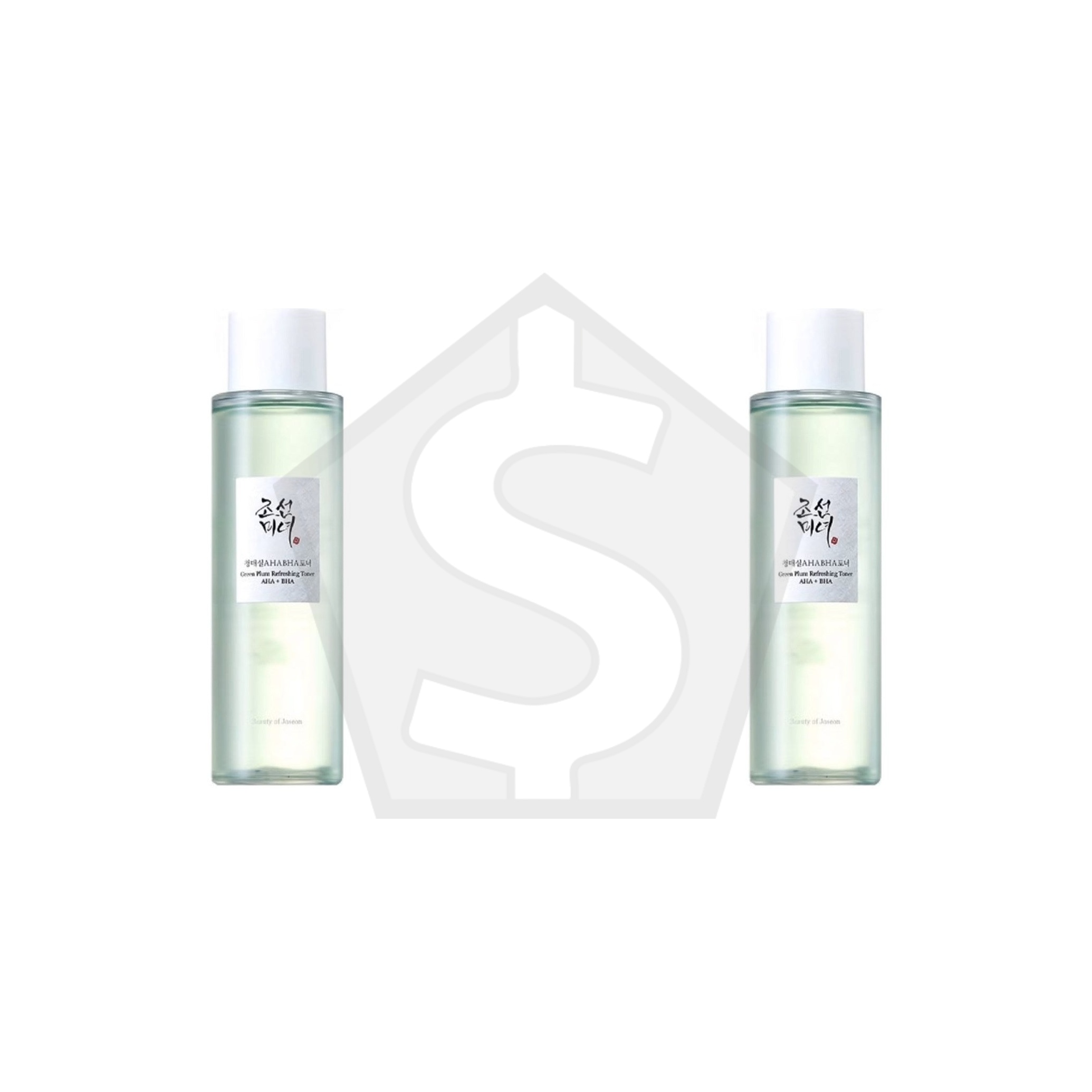 BEAUTY OF JOSEON Green Plum Refreshing Toner with AHA+BHA (150ml) - Pack of 2