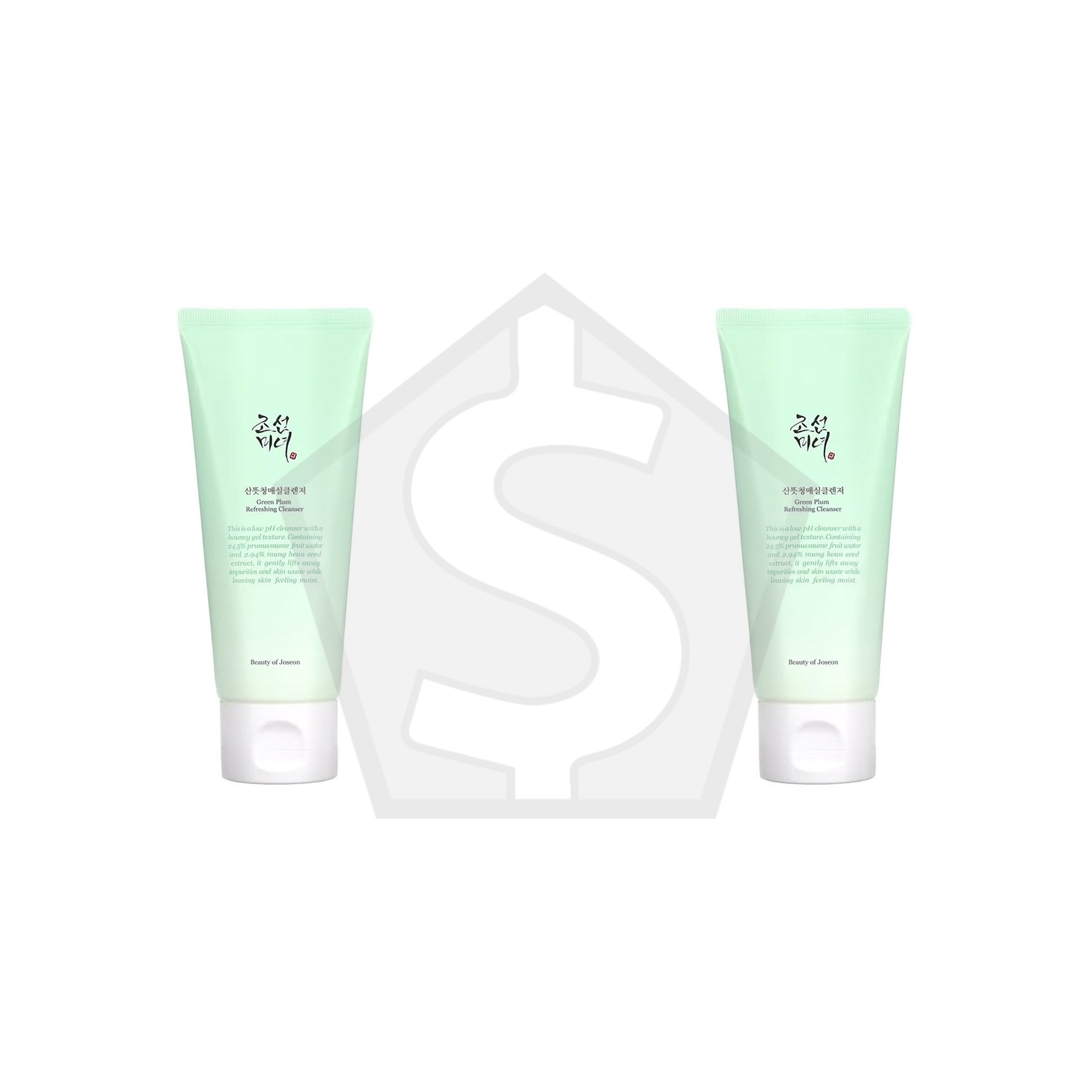 BEAUTY OF JOSEON Green Plum Refreshing Cleanser (100ml) - Pack of 2