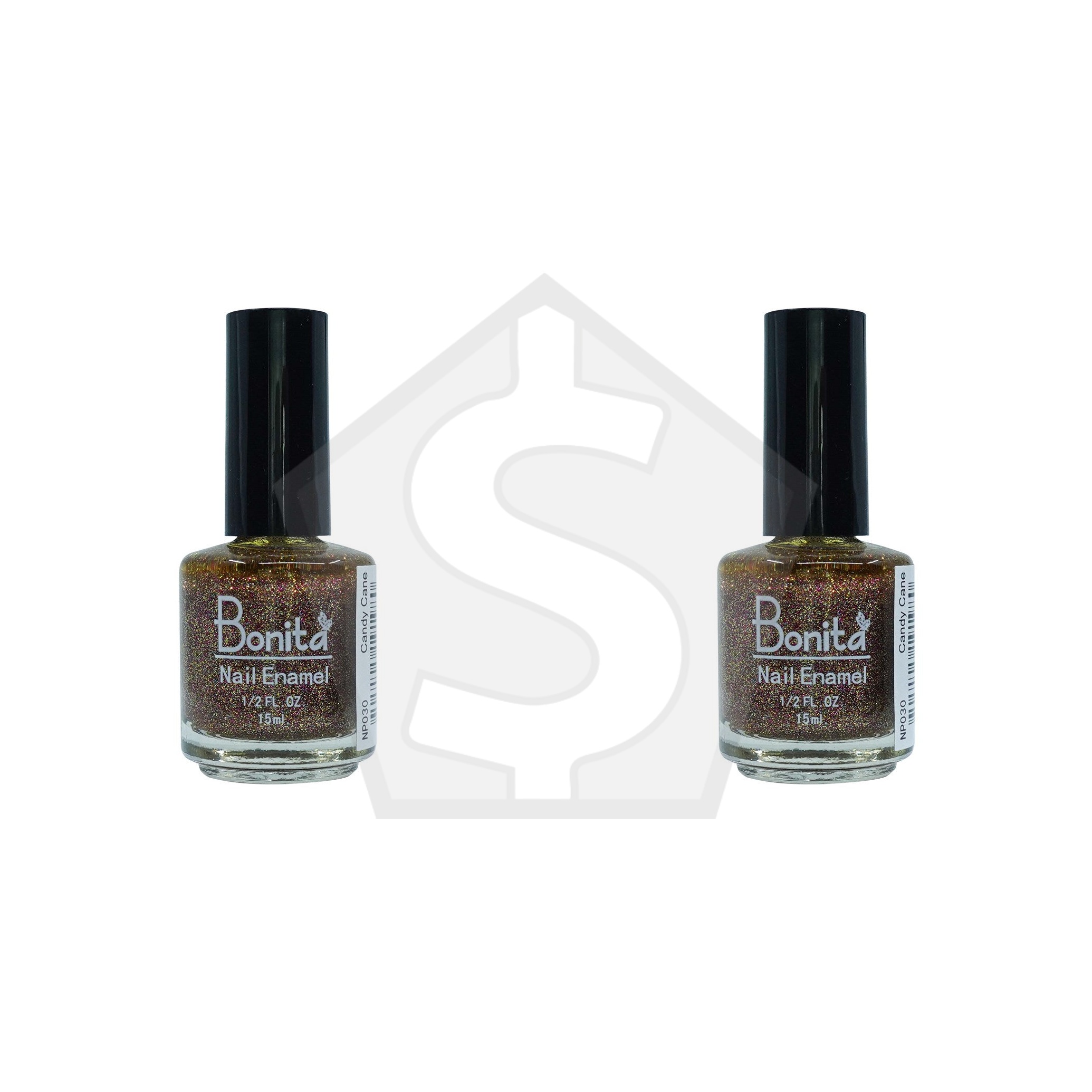 Bundle of 2 - BONITA Salon Nail Enamel (0.5oz/15ml)