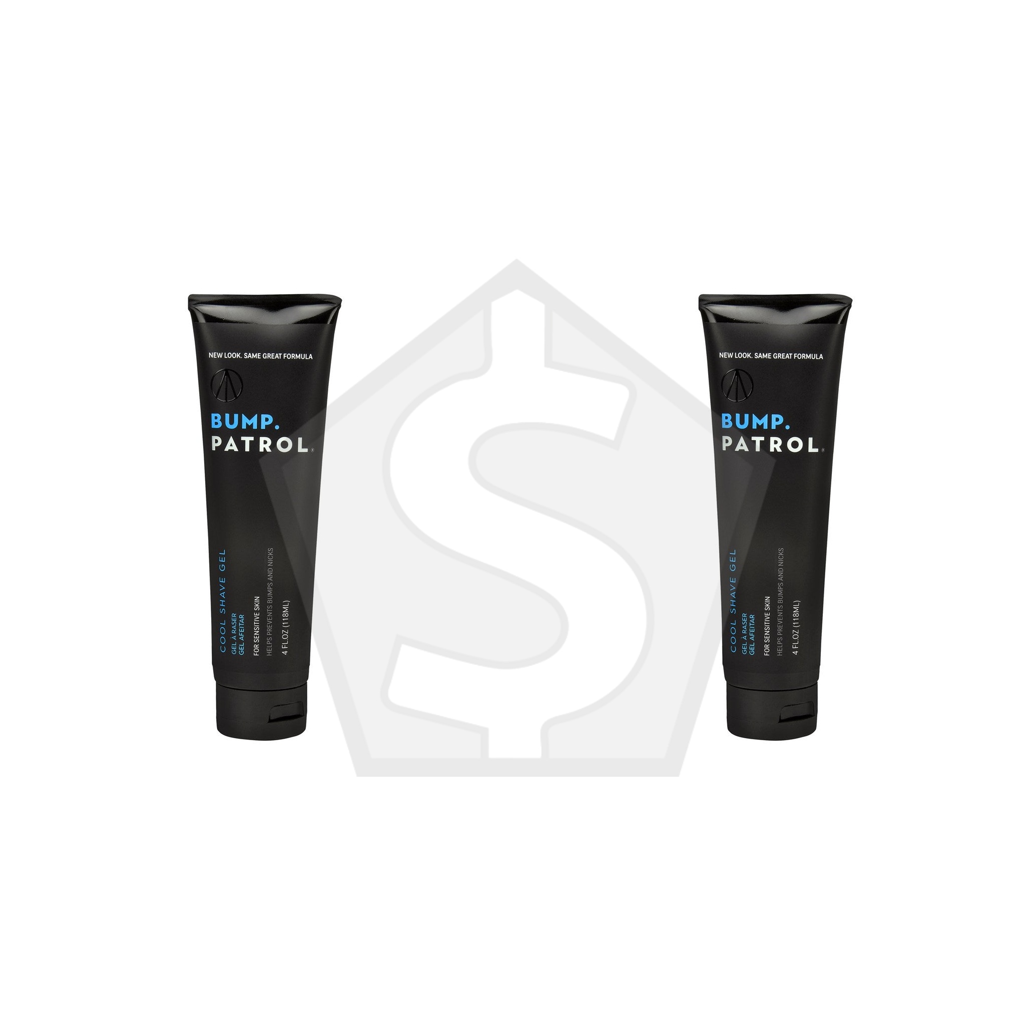 Bundle of 2 - BUMP PATROL Bump Patrol Cool Shave Gel (4oz)