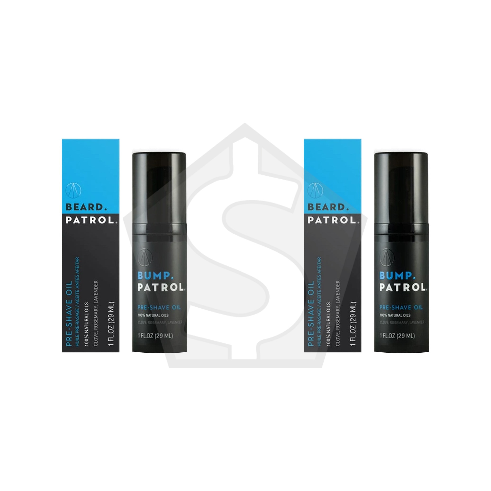 Bundle of 2 - BUMP PATROL Pre-Shave Oil (1oz)