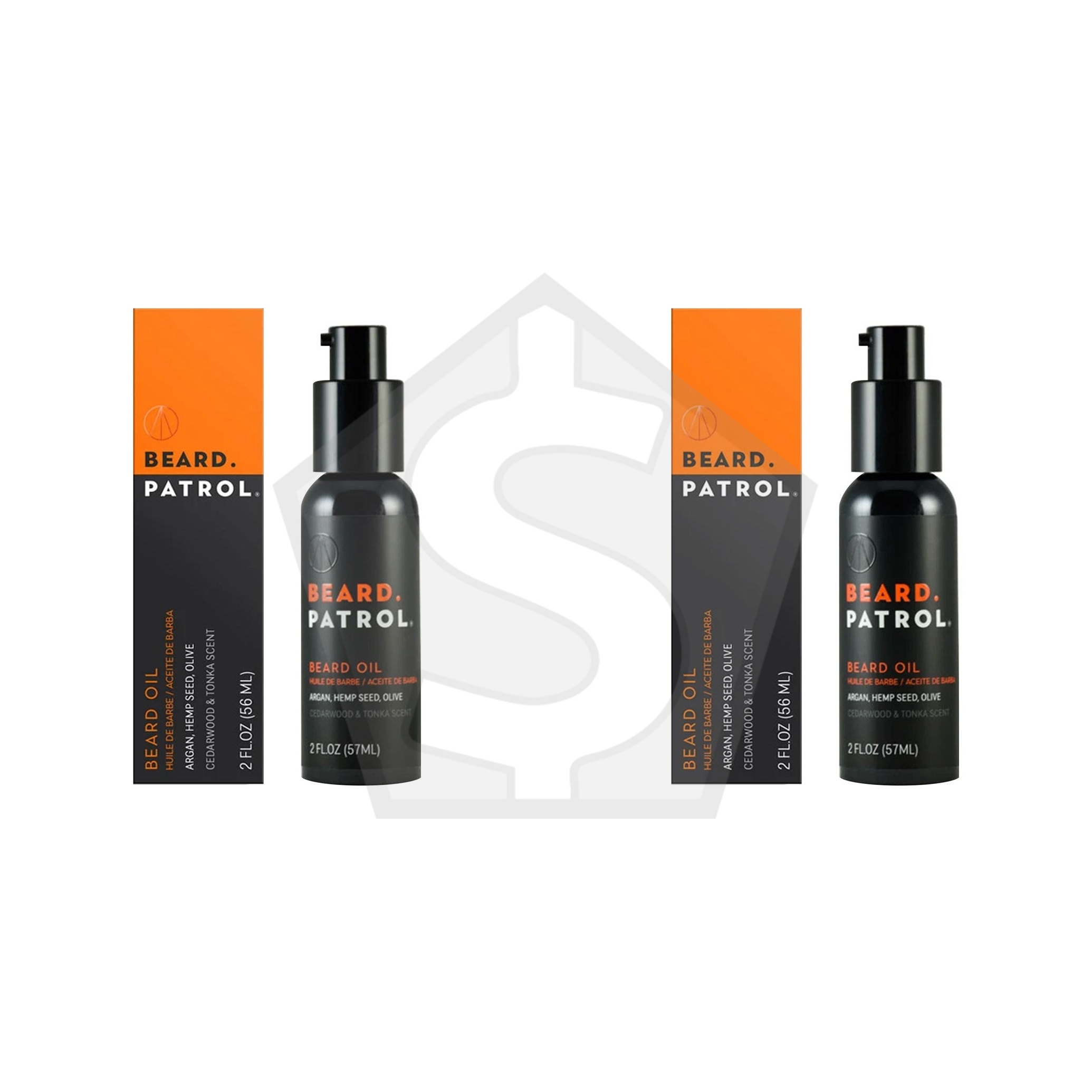 BUMP PATROL Beard Patrol Beard Oil (2oz) - Pack of 2