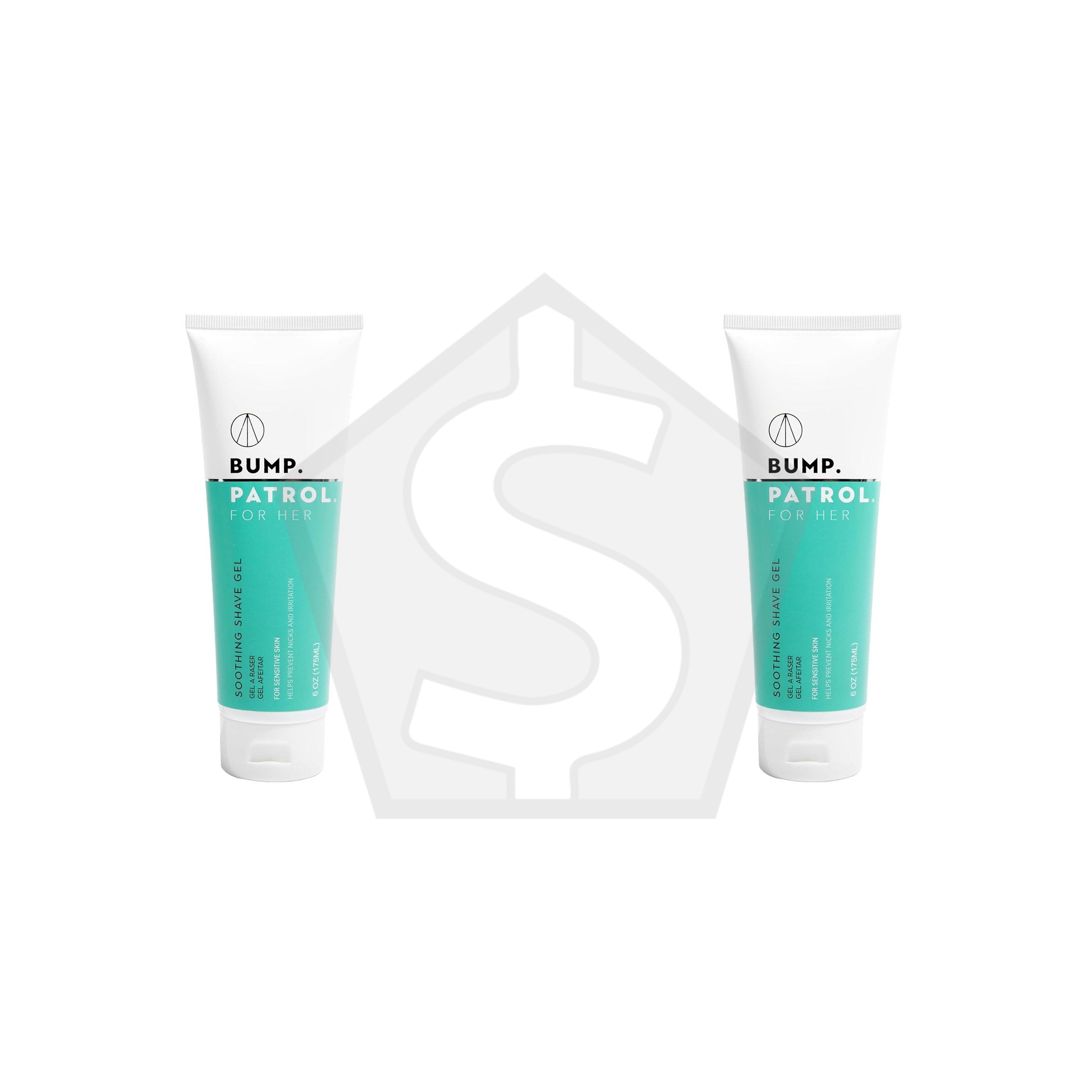 BUMP PATROL For Her - Soothing Shave Gel (2oz) - Pack of 2