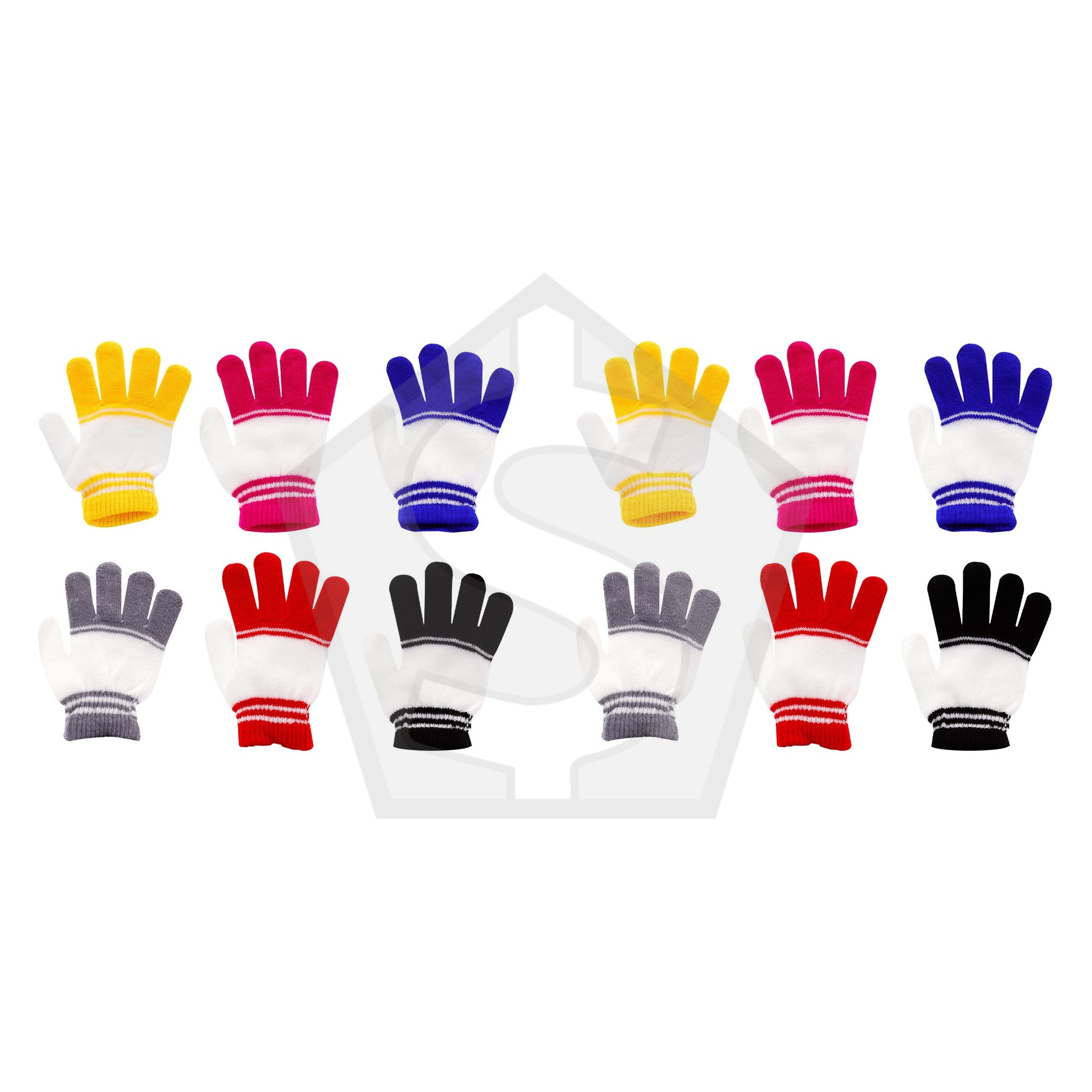 Bundle of 2 - XO WINTER COLLECTION Kids Magic Glove Assorted