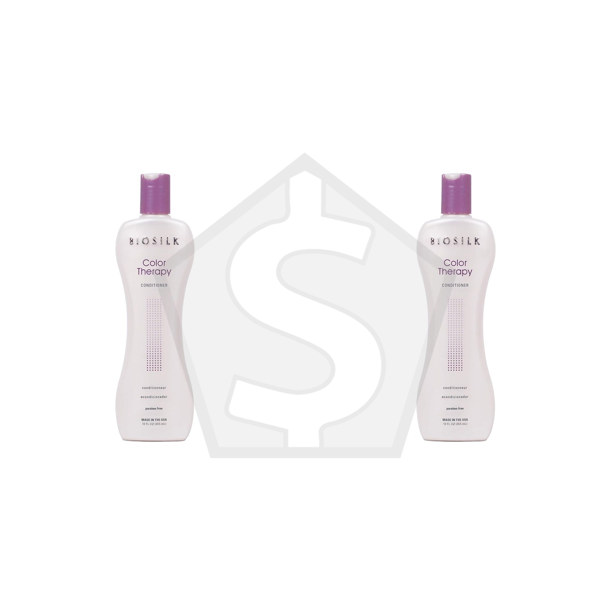 BIOSILK Silk Color Therapy Conditioner (12oz) - Pack of 2