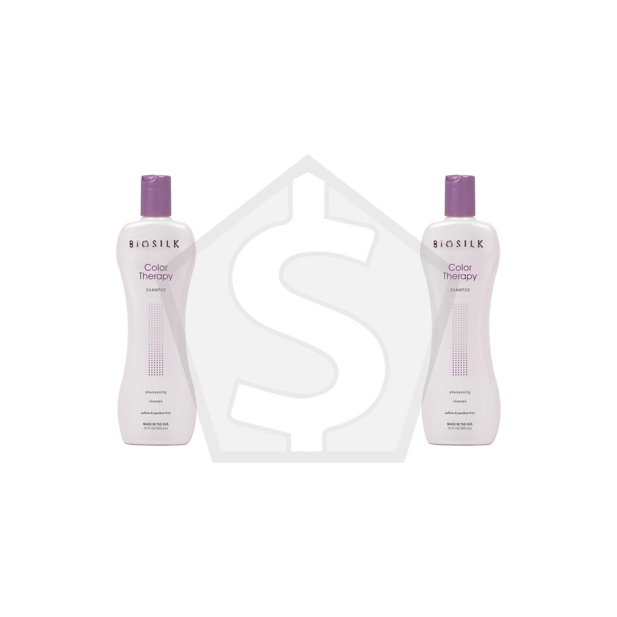 BIOSILK Silk Color Therapy Shampoo (12oz) - Pack of 2