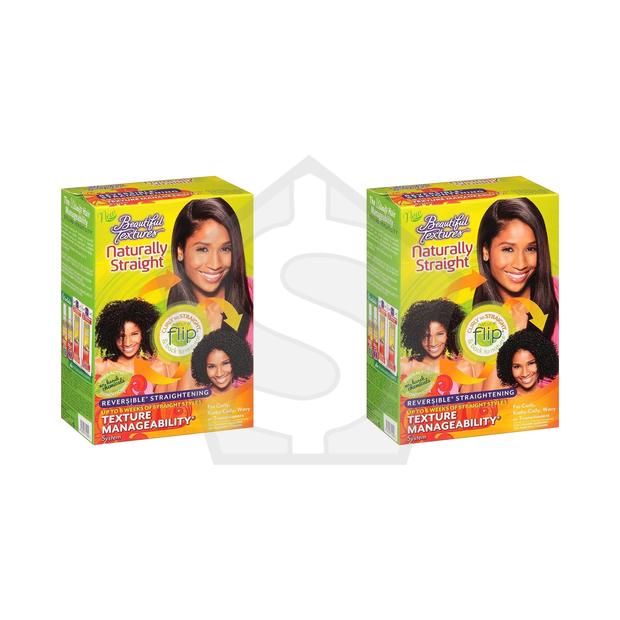 Bundle of 2 - BEAUTIFUL TEXTURES Naturally Straight Texture Manageability Kit