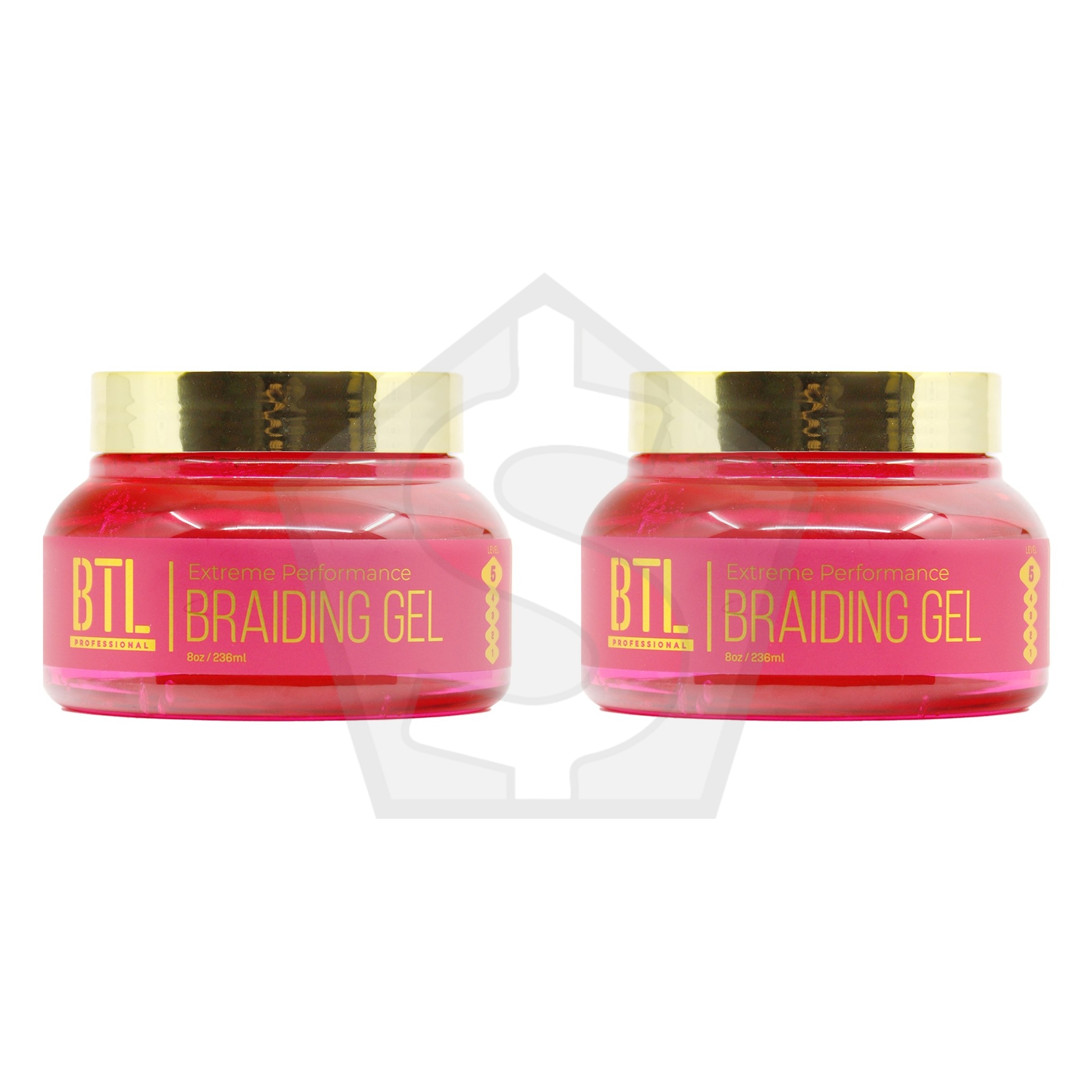 BTL Braiding Gel (8oz) - Extreme - Pack of 2
