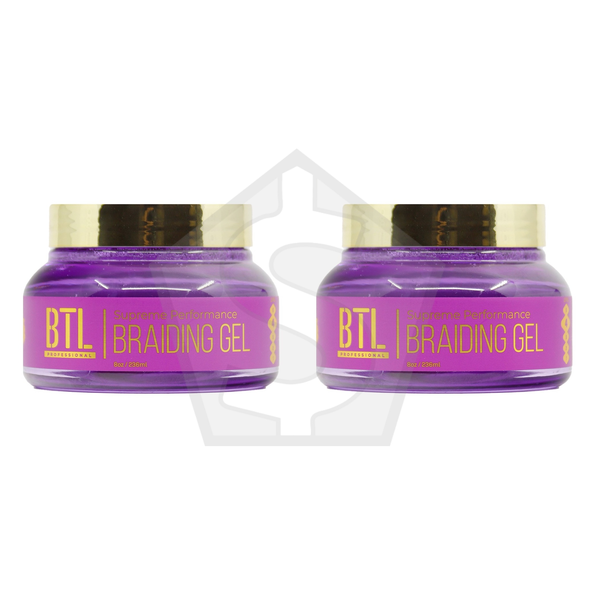Bundle of 2 - BTL Braiding Gel (8oz) - Supreme