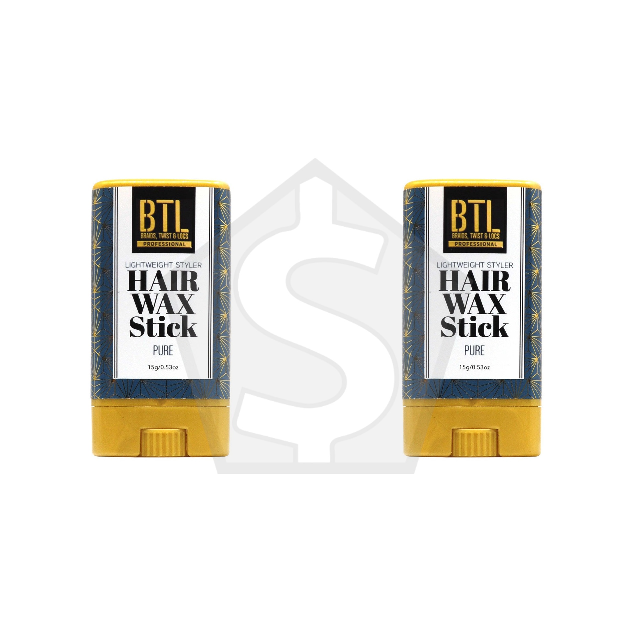 Bundle of 2 - BTL Hair Wax Stick (0.53oz) - Pure