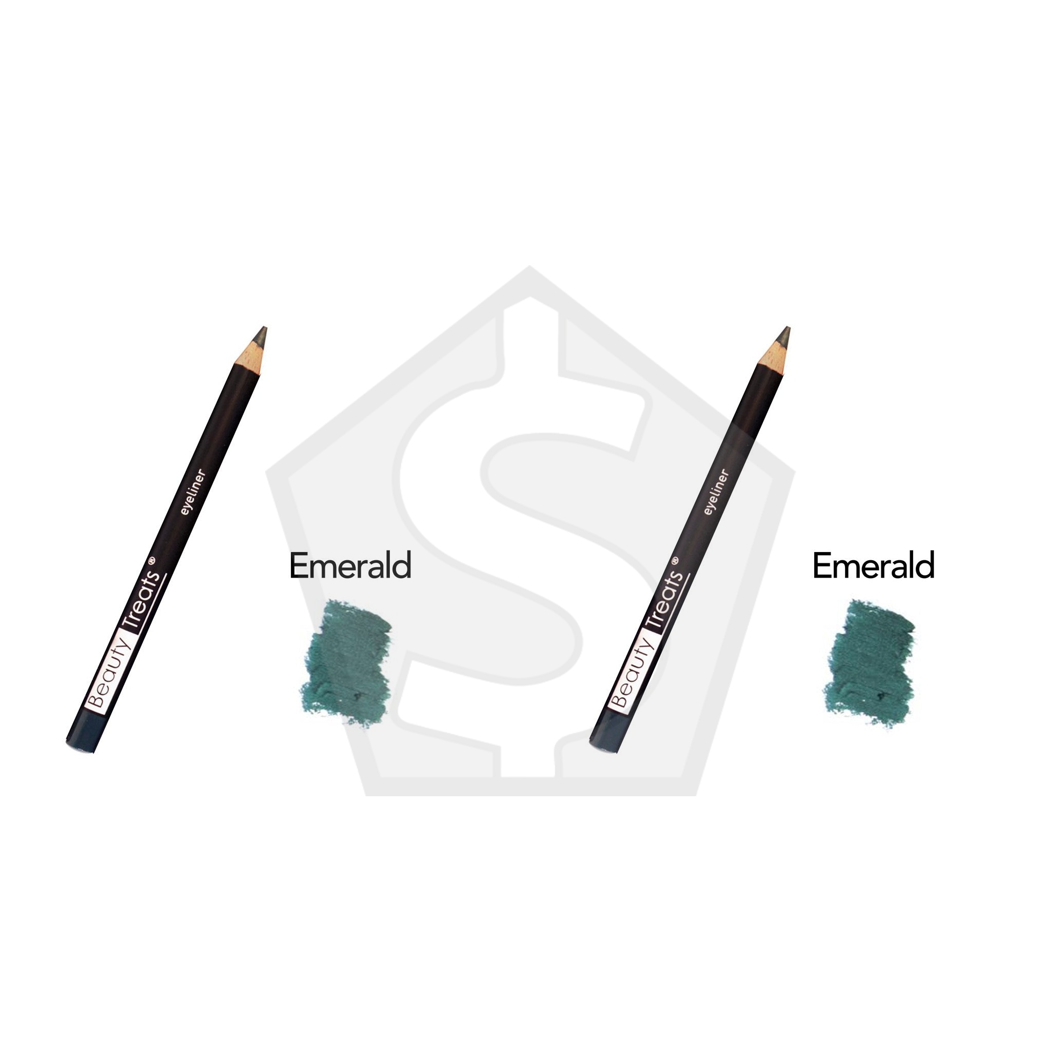 BEAUTY TREATS Germany Eyeliner Pencil #401 - Emerald - Pack of 2