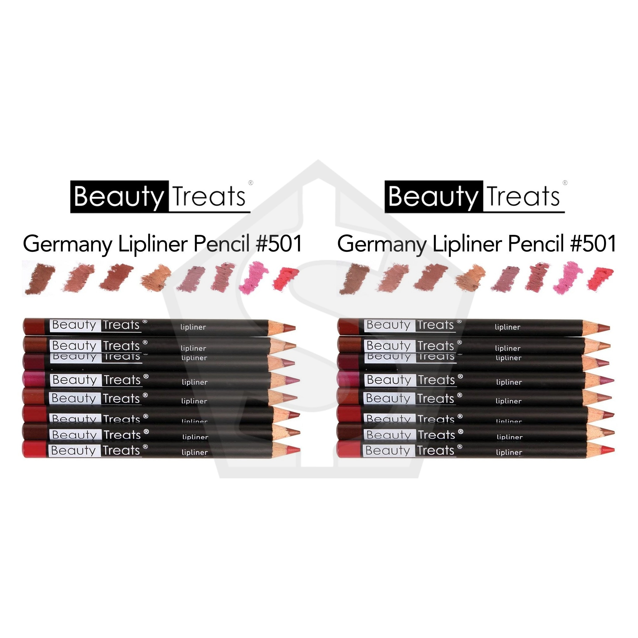 BEAUTY TREATS Germany Lipliner Pencil #501 - Pack of 2