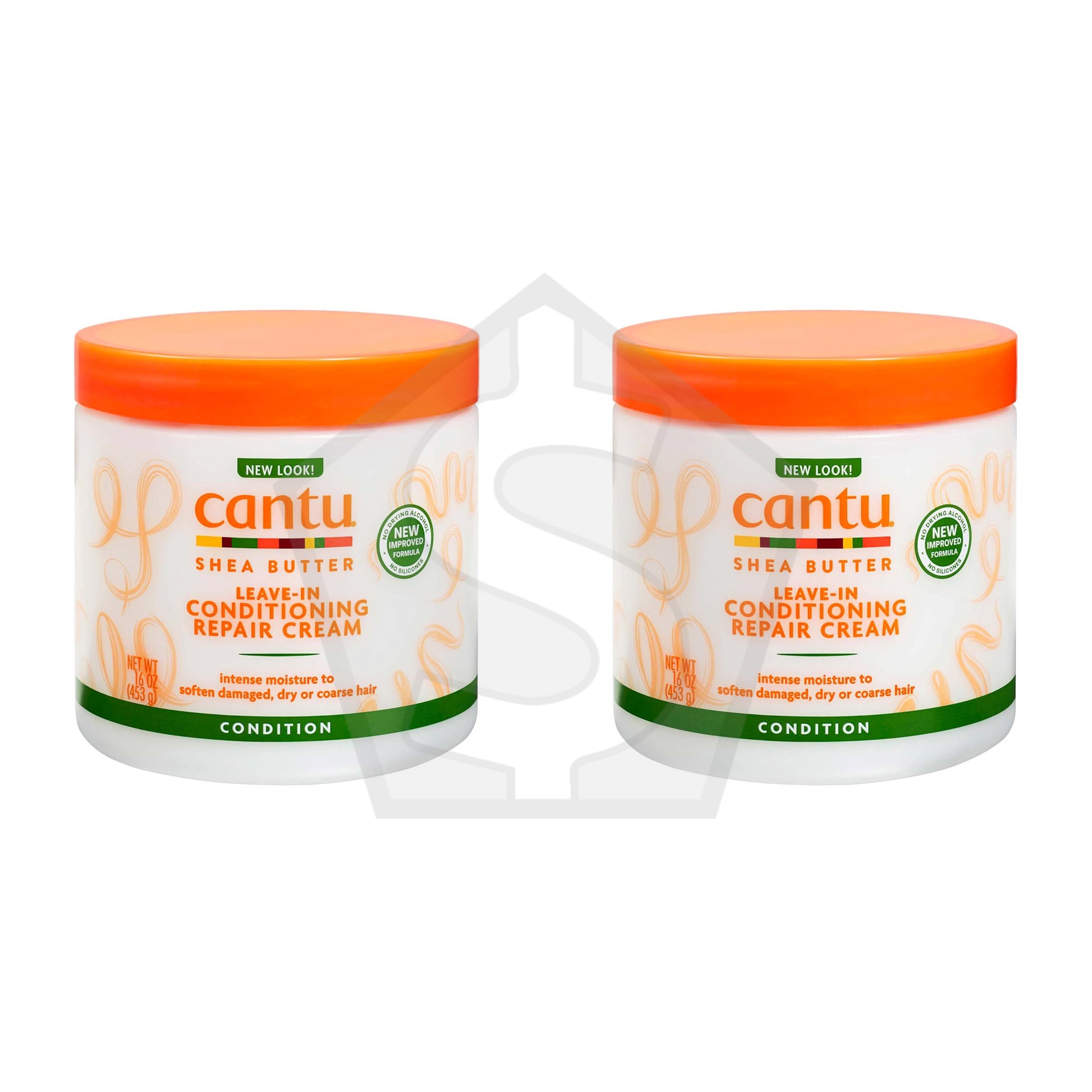 CANTU Shea Butter Leave-In Conditioning Repair Cream - 16oz - Pack of 2