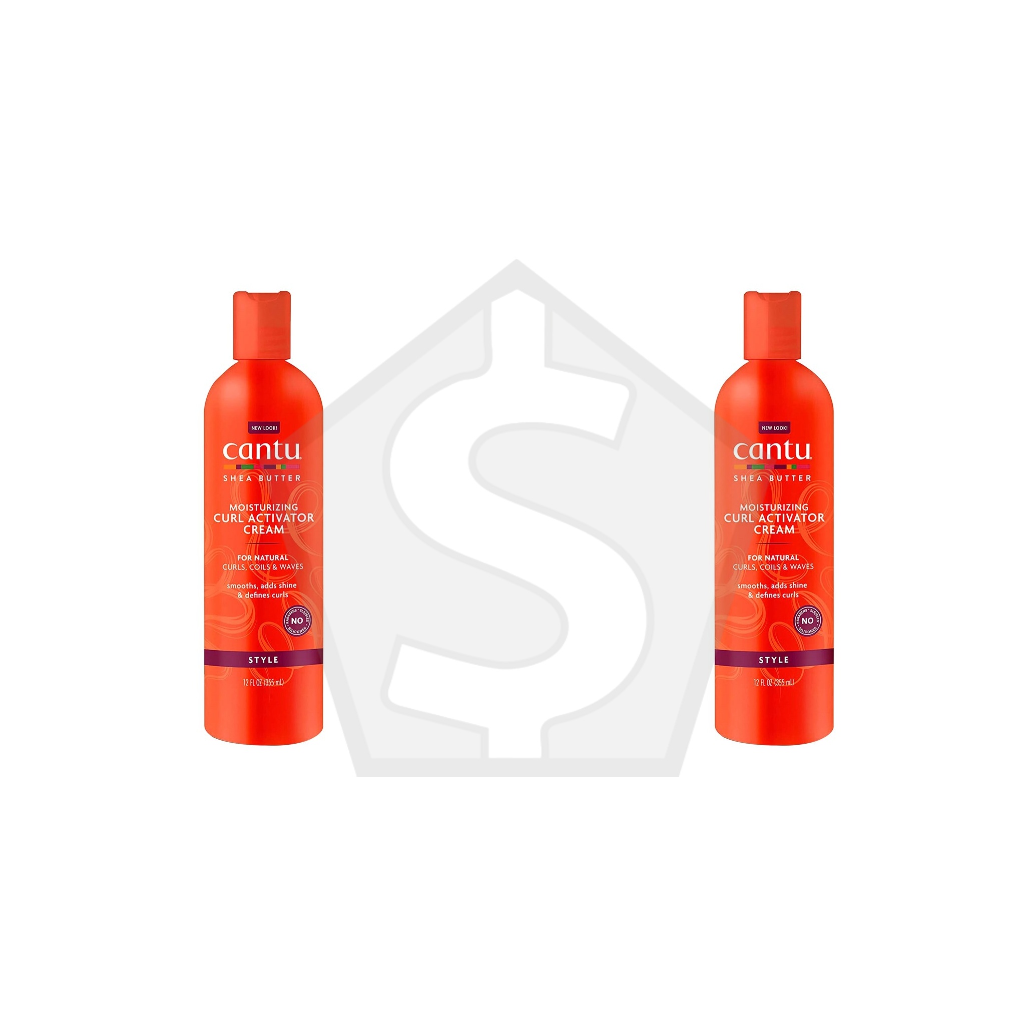CANTU Shea Butter Moisturizing Curl Activator Cream (12oz) - Pack of 2